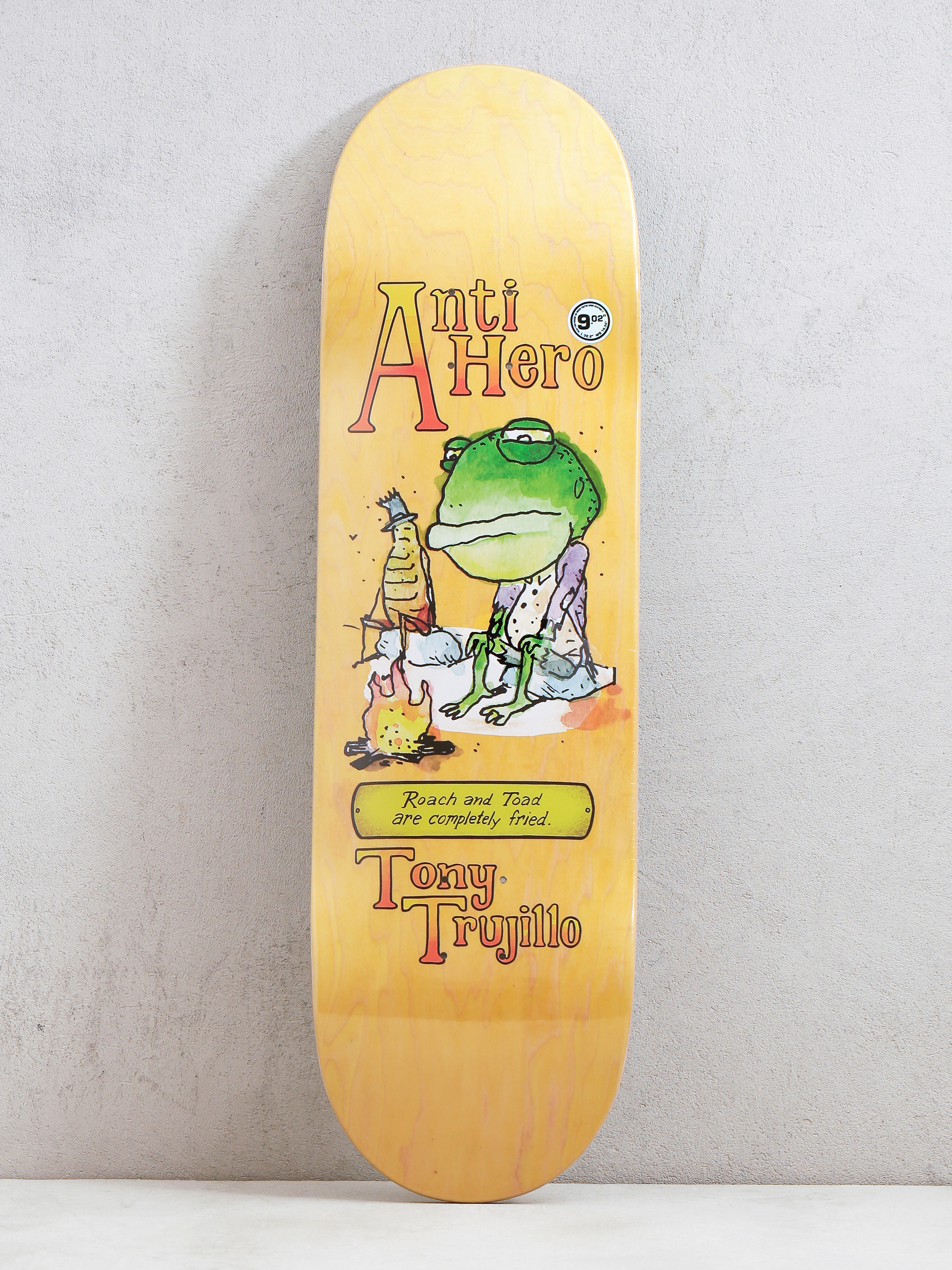 Deska Antihero Trujillo Roach Toad (yellow)