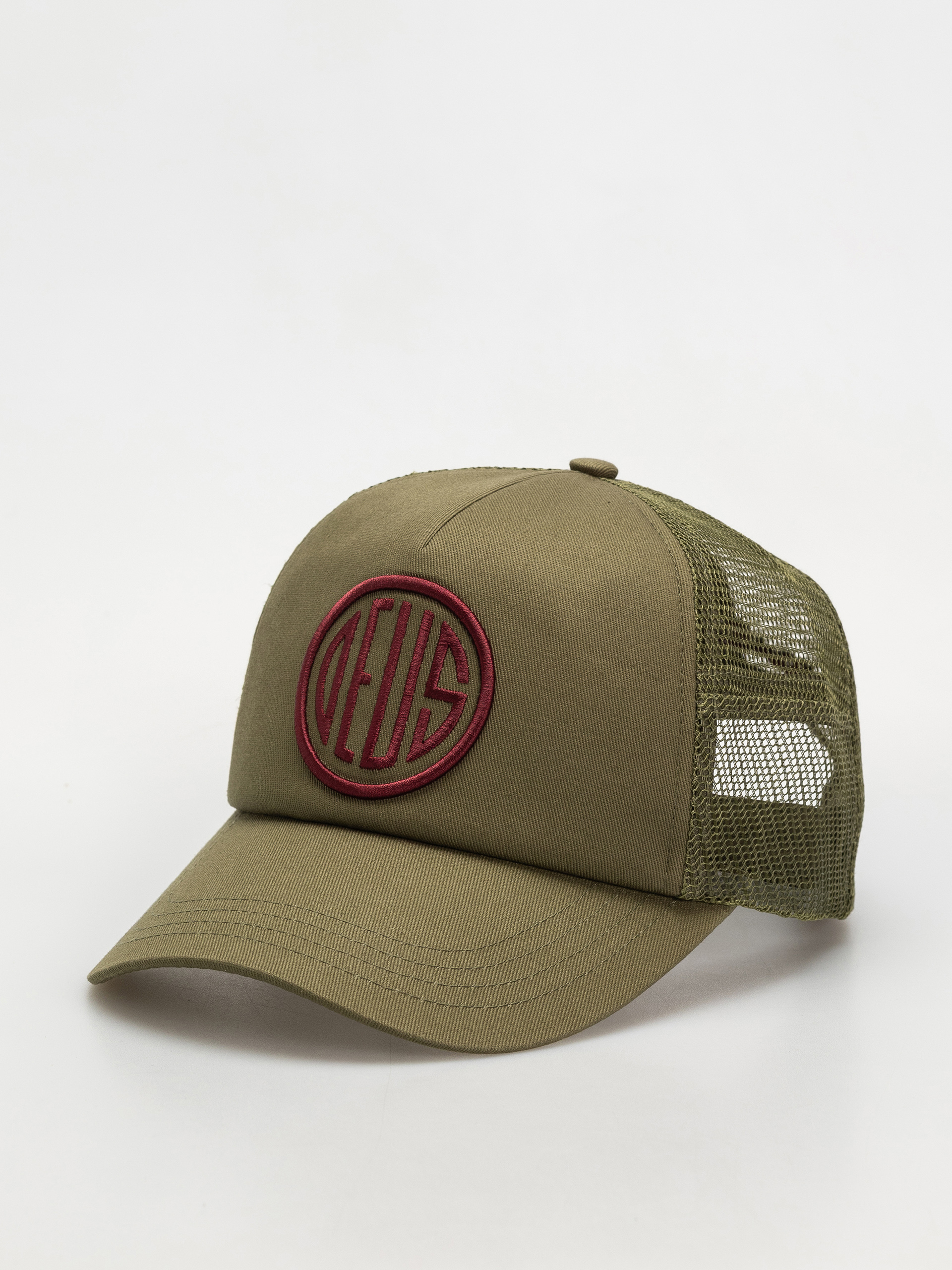 Kšiltovka  Deus Ex Machina Pill Logo Trucker (pine green)