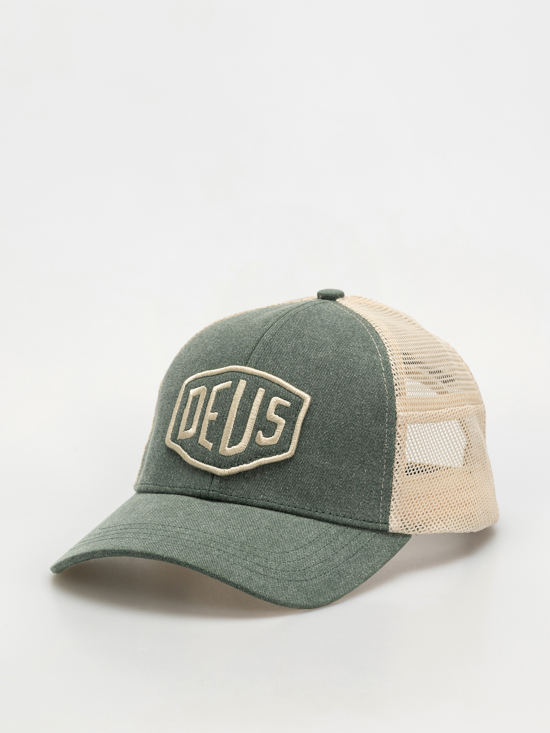 Kšiltovka  Deus Ex Machina Shield Trucker (shale green)