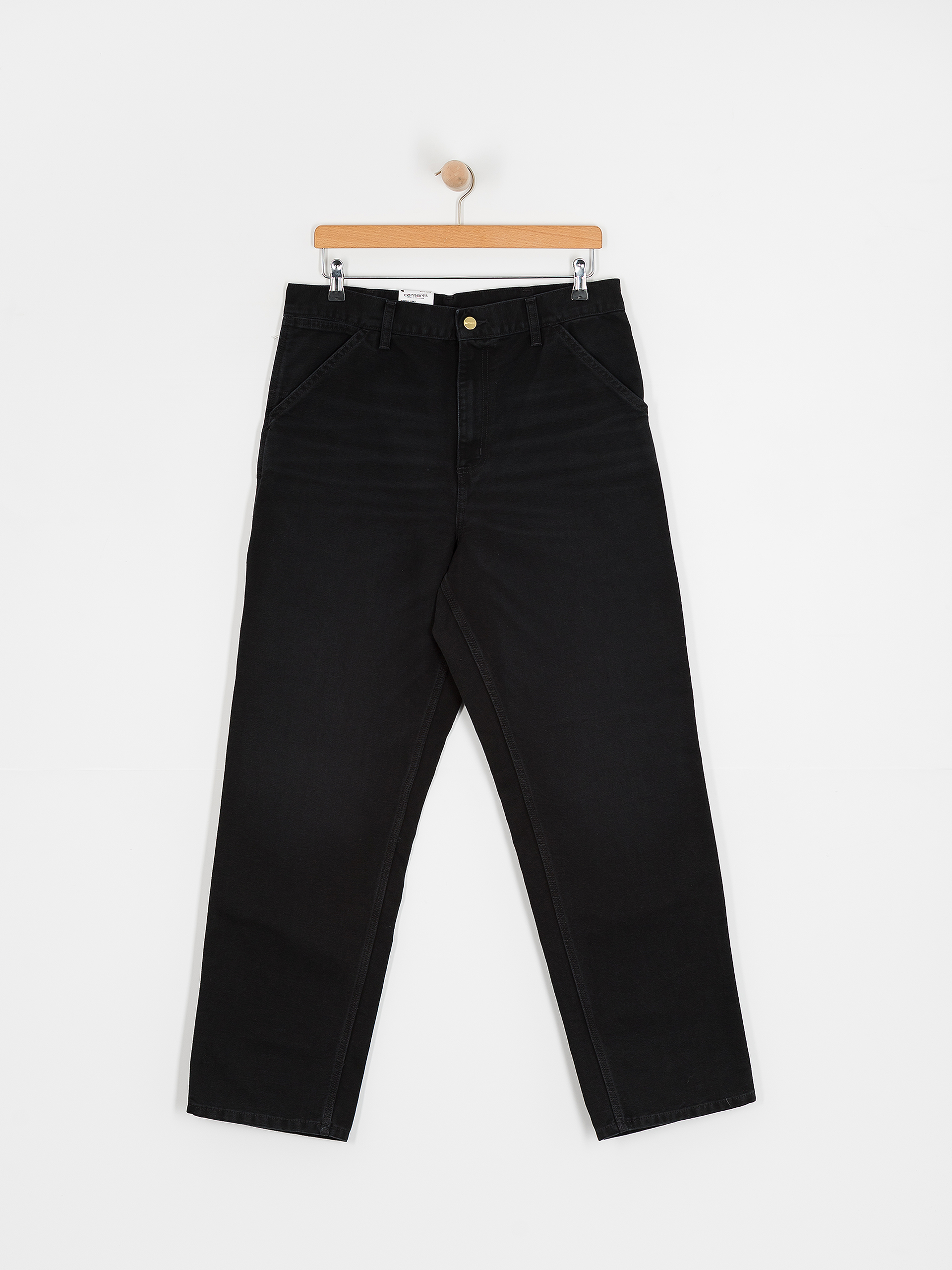 Kalhoty Carhartt WIP Single Knee (black)