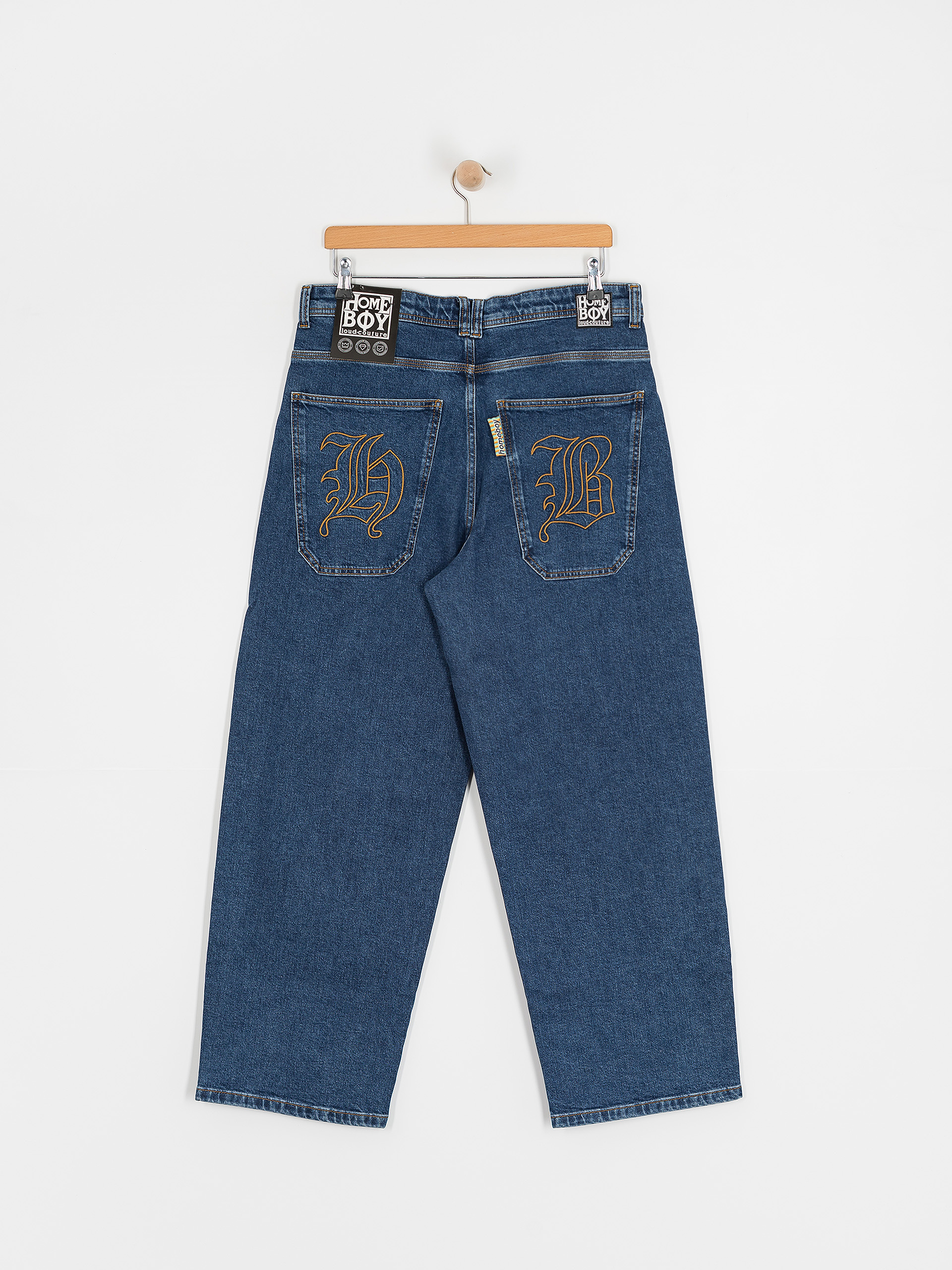 Kalhoty Homeboy X Tra Monster Gothic Denim (washed blue)
