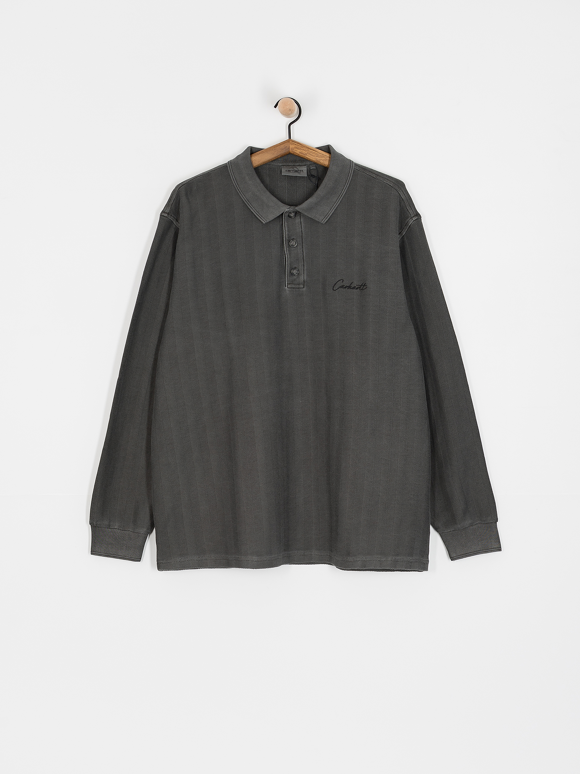 Košile Carhartt WIP Morrison Rugby (black)