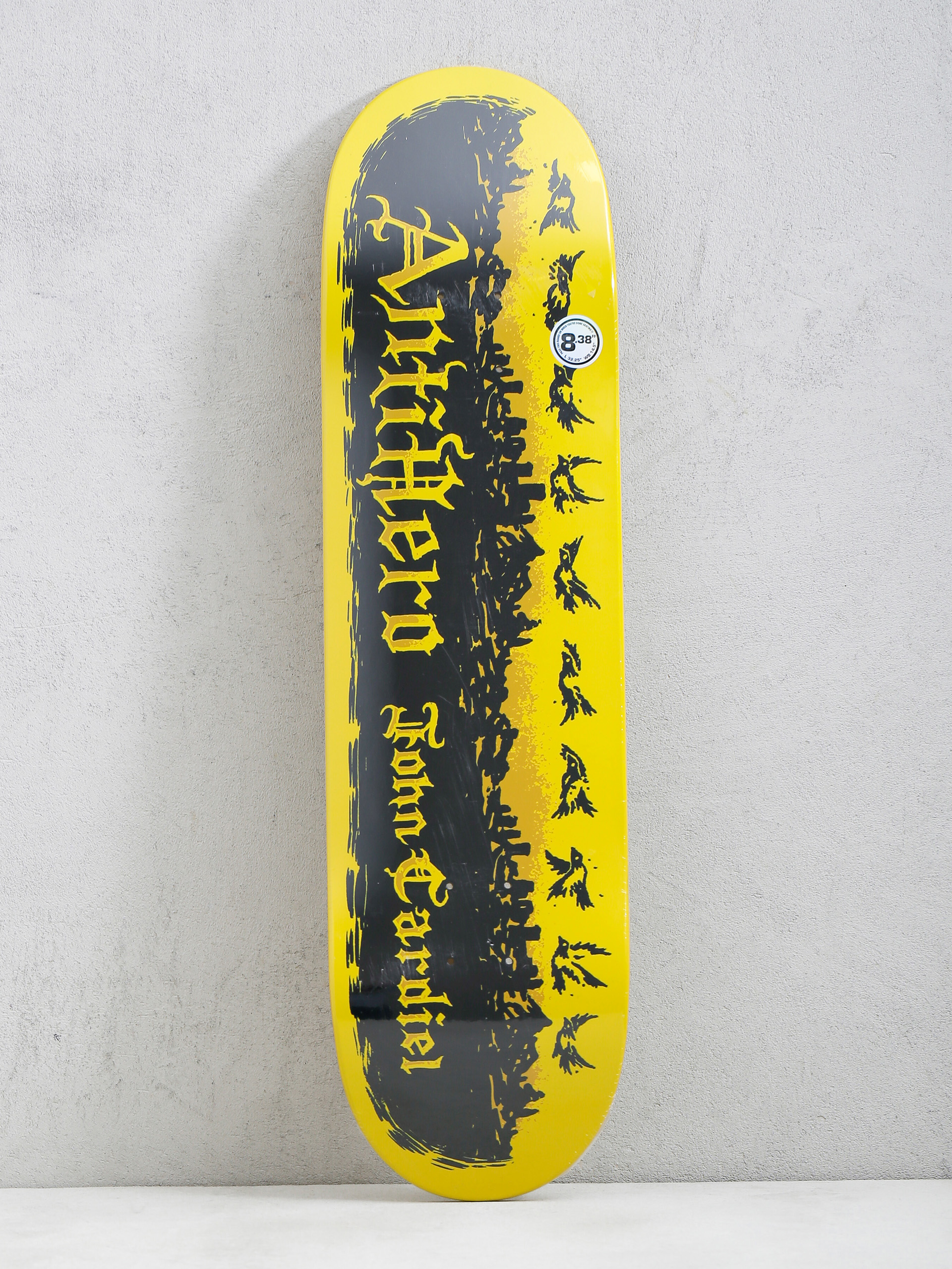 Deska Antihero Cardiel Pigeon Mtn (yellow/black)