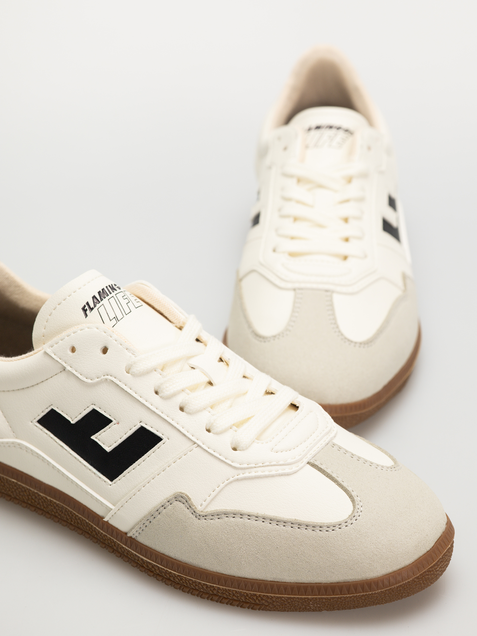 Boty Flamingos Life Burela Slim (panna black)