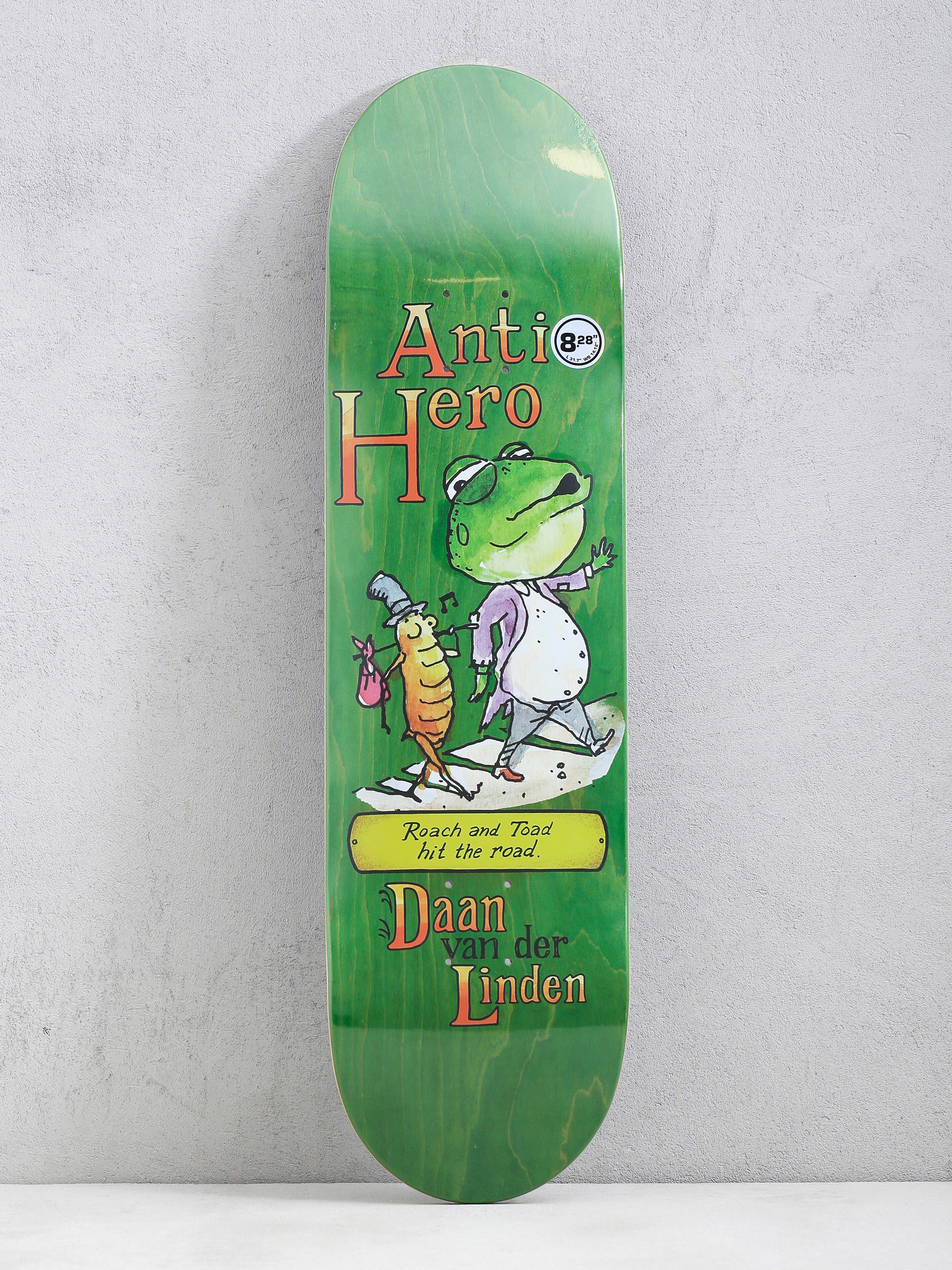 Deska Antihero Daan Roach Toad (green)