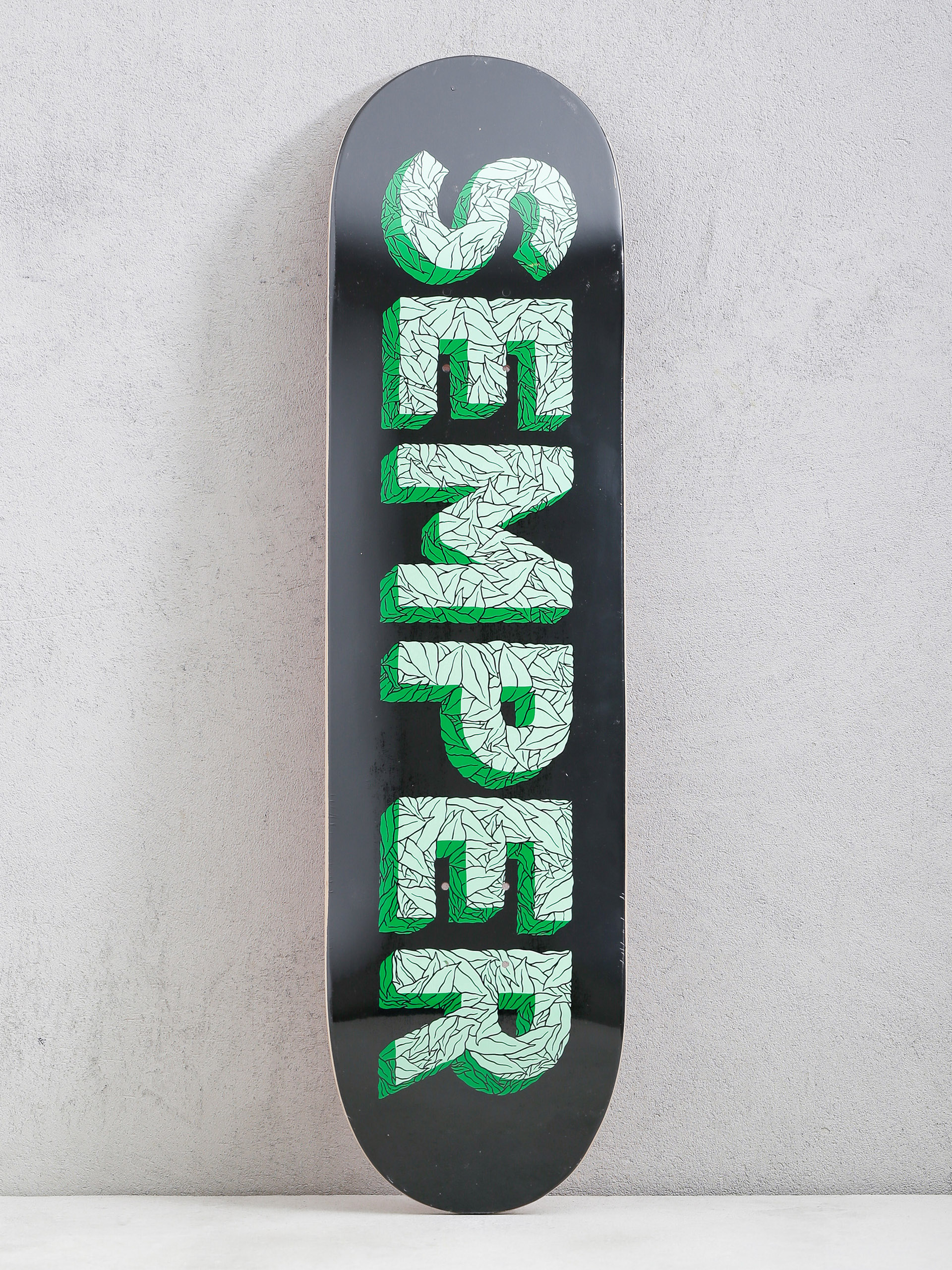 Deska Semper Skateboards Leaf (black/green)