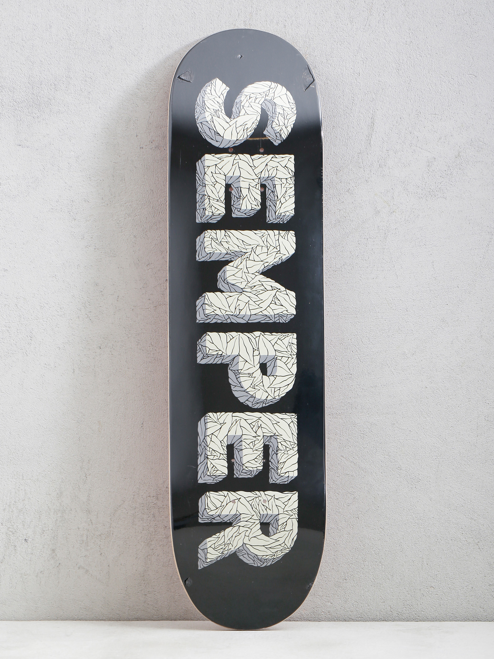 Deska Semper Skateboards Leaf (black/grey)