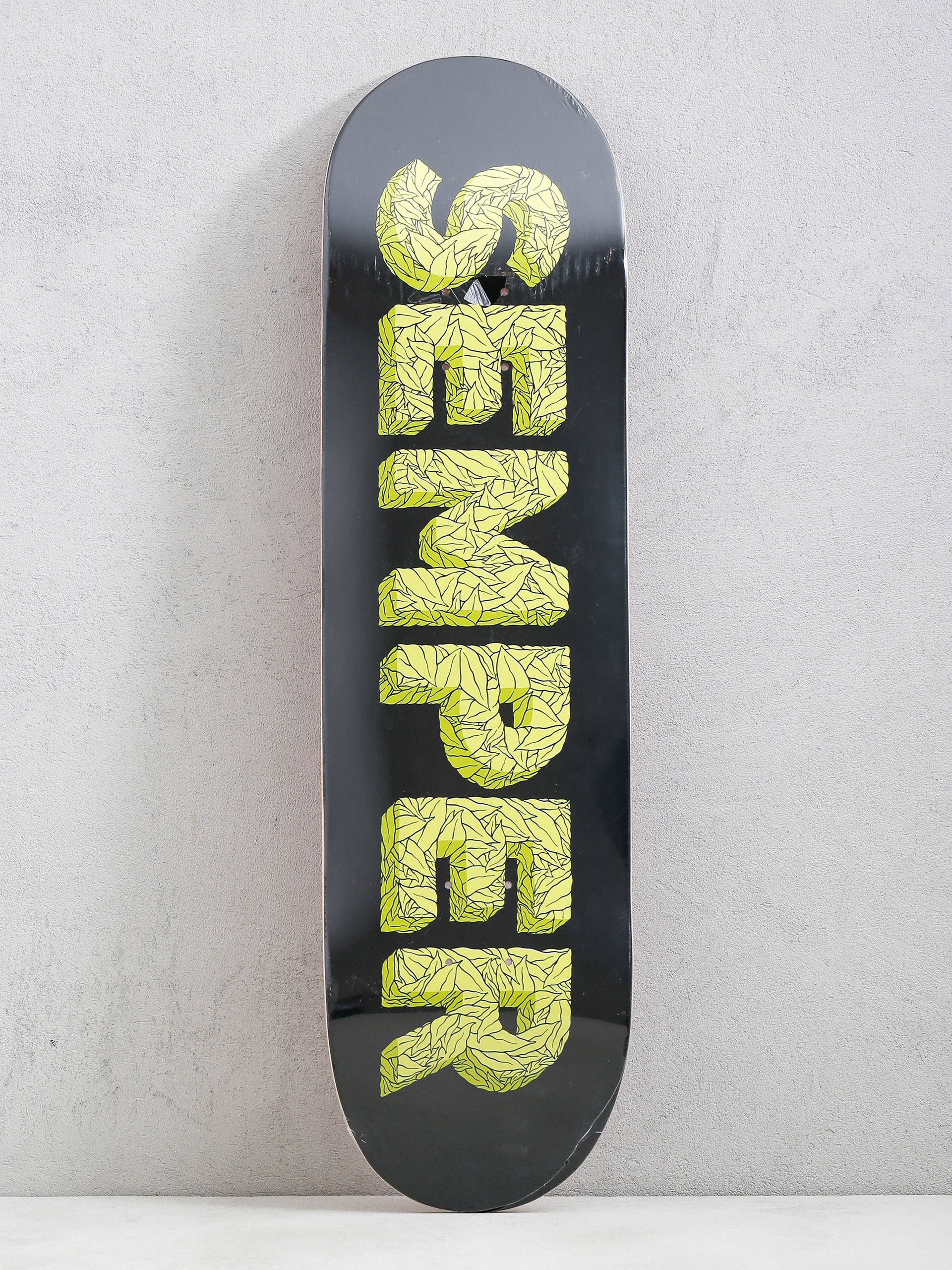 Deska Semper Skateboards Leaf (black/yellow)