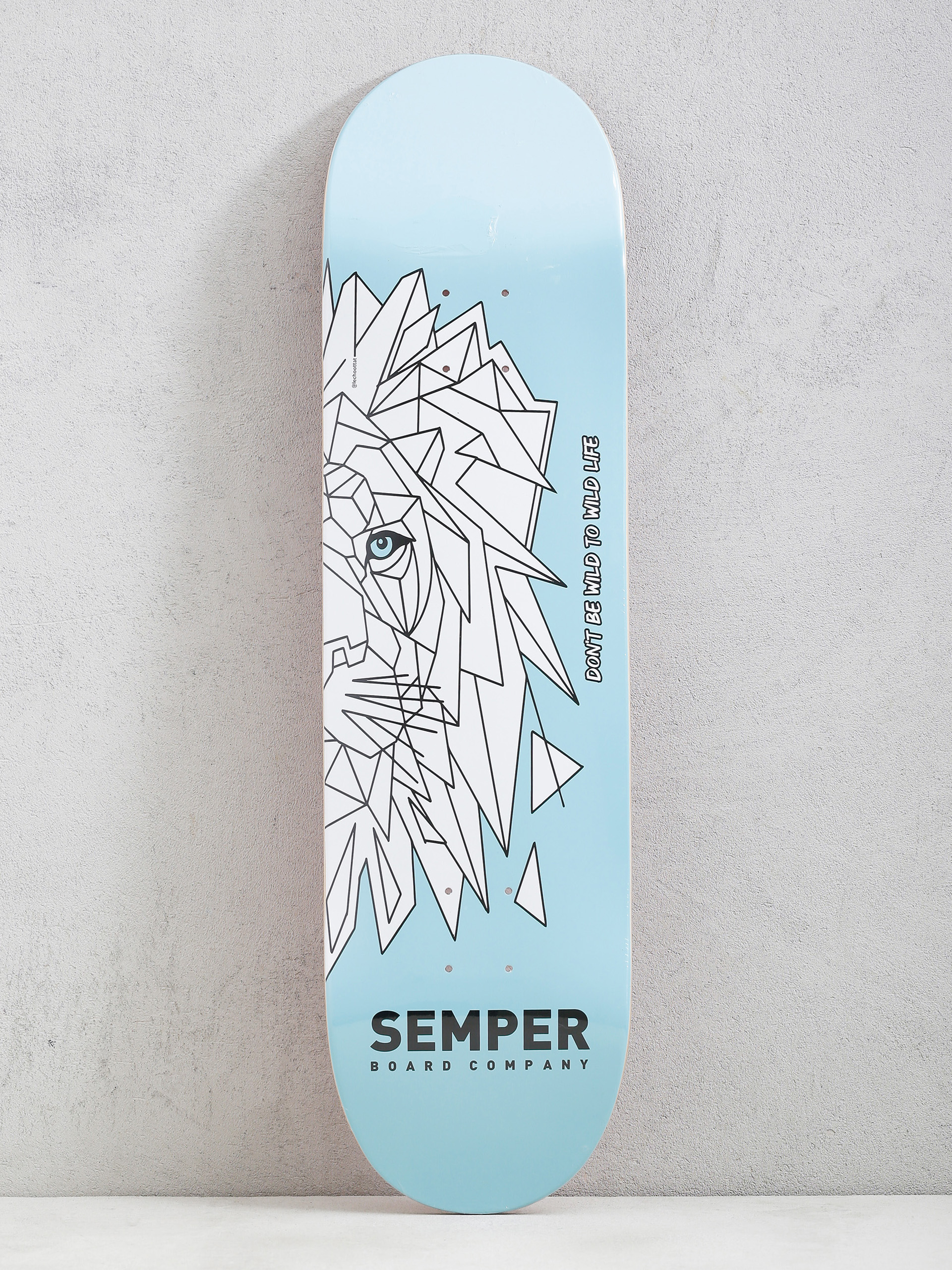 Deska Semper Skateboards Lion (blue)