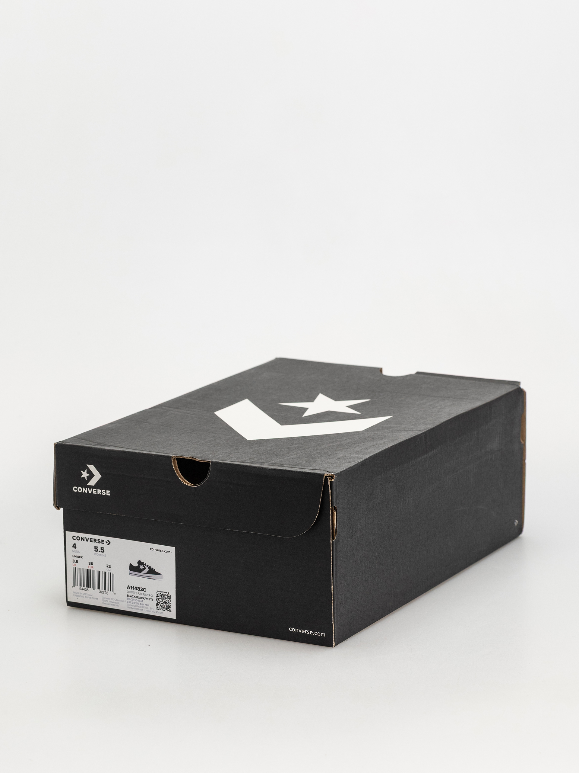 Boty Converse Star Player 76 Ox (black/black/white)