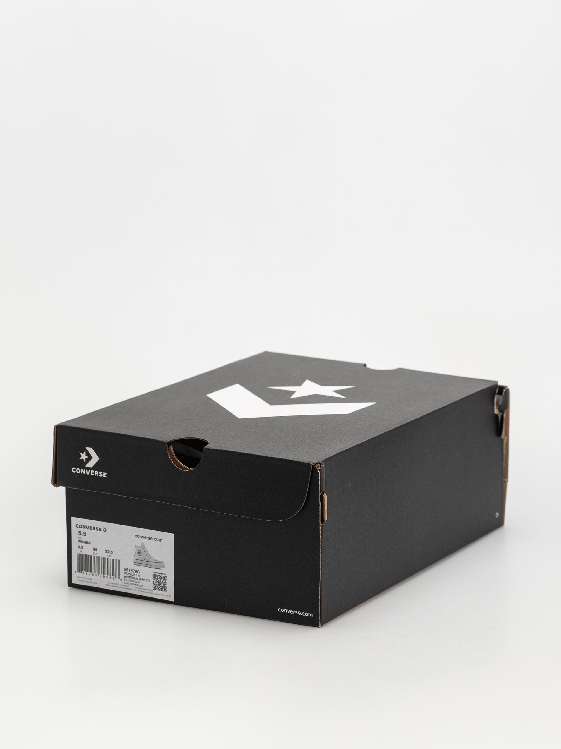 Tenisky Converse Chuck Taylor All Star Lift Hi Wmn (white/black/white)