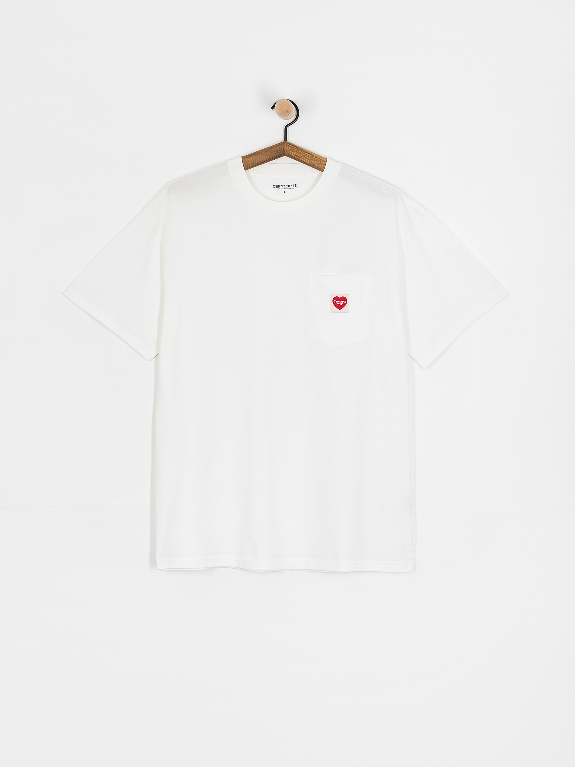 Triu010dko Carhartt WIP Pocket Heart (white/red)