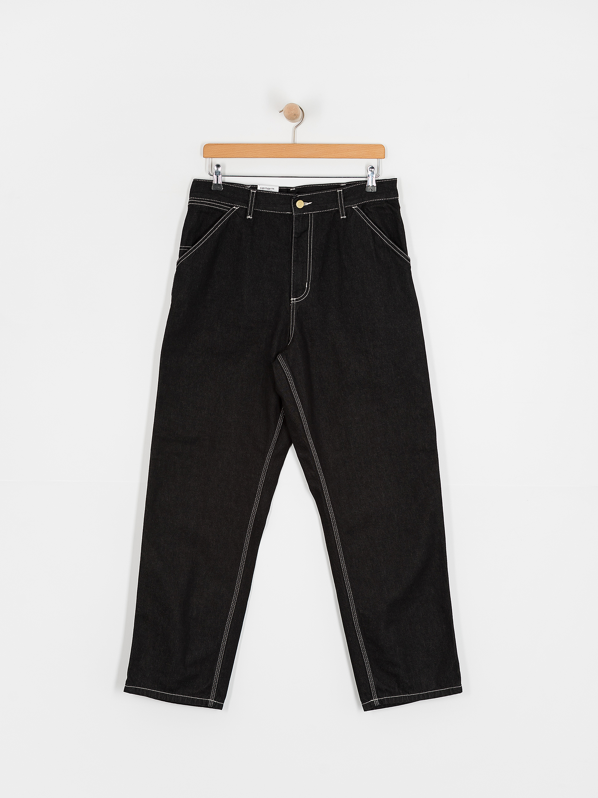 Kalhoty Carhartt WIP Single Knee (black)