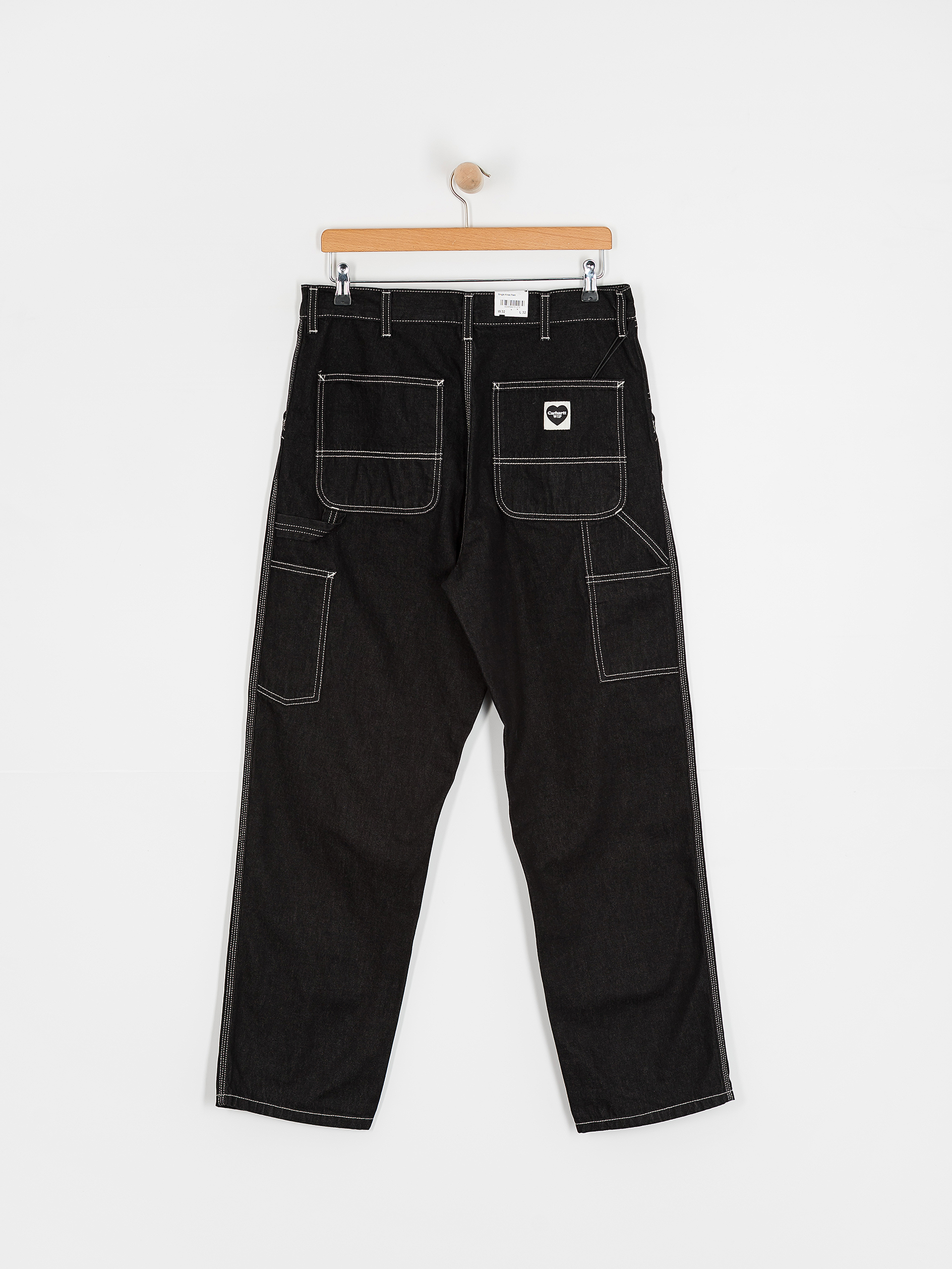 Kalhoty Carhartt WIP Single Knee (black)