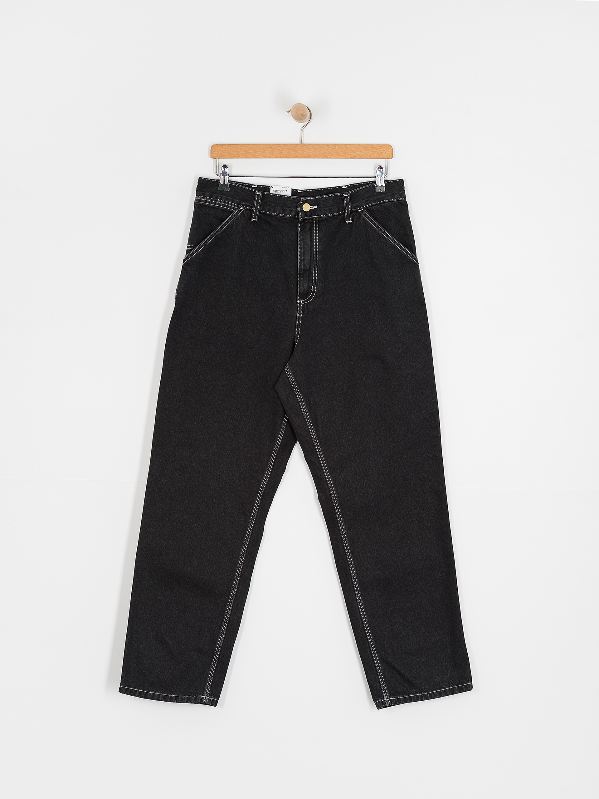 Kalhoty Carhartt WIP Single Knee (black)