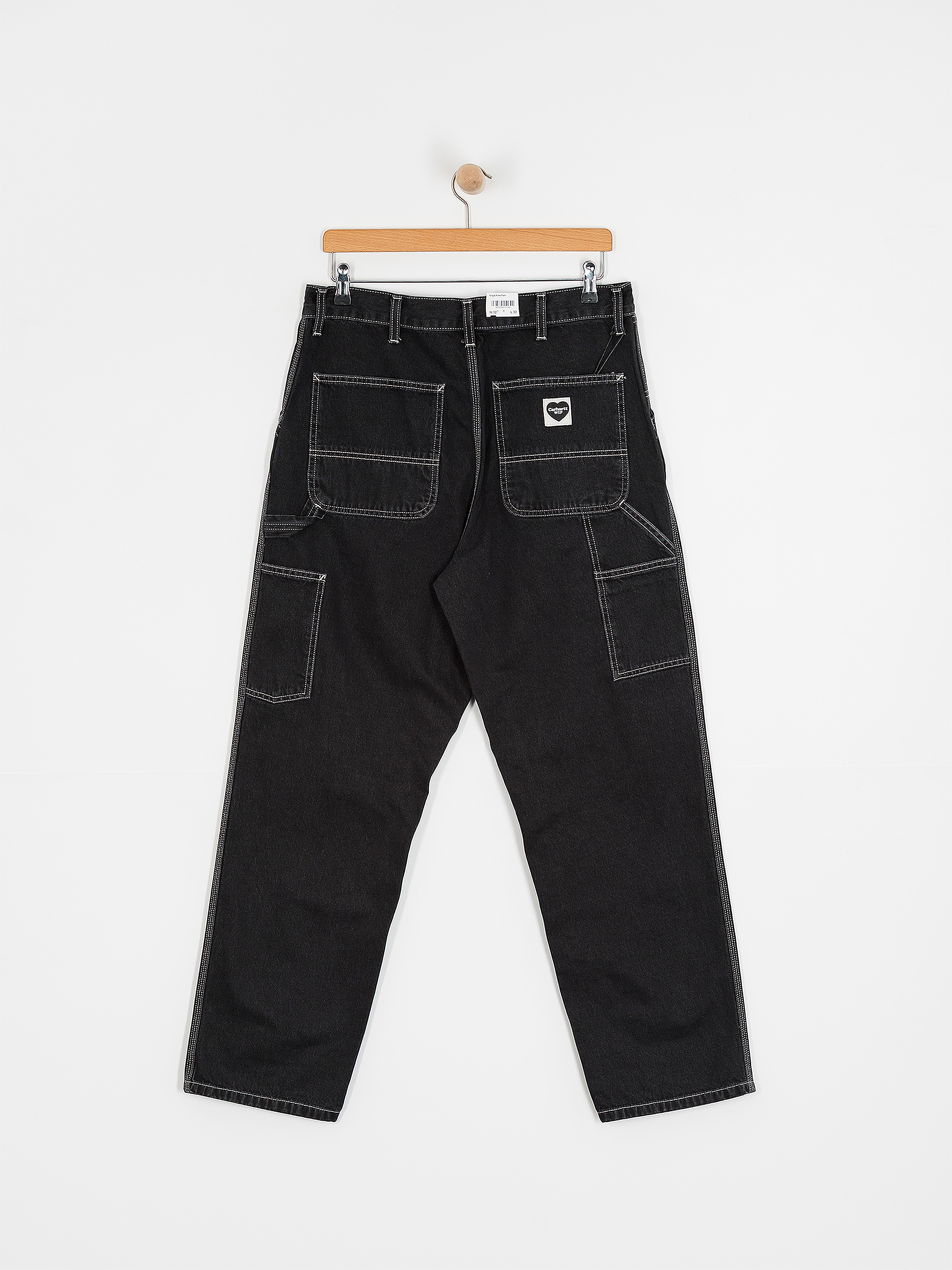 Kalhoty Carhartt WIP Single Knee (black)