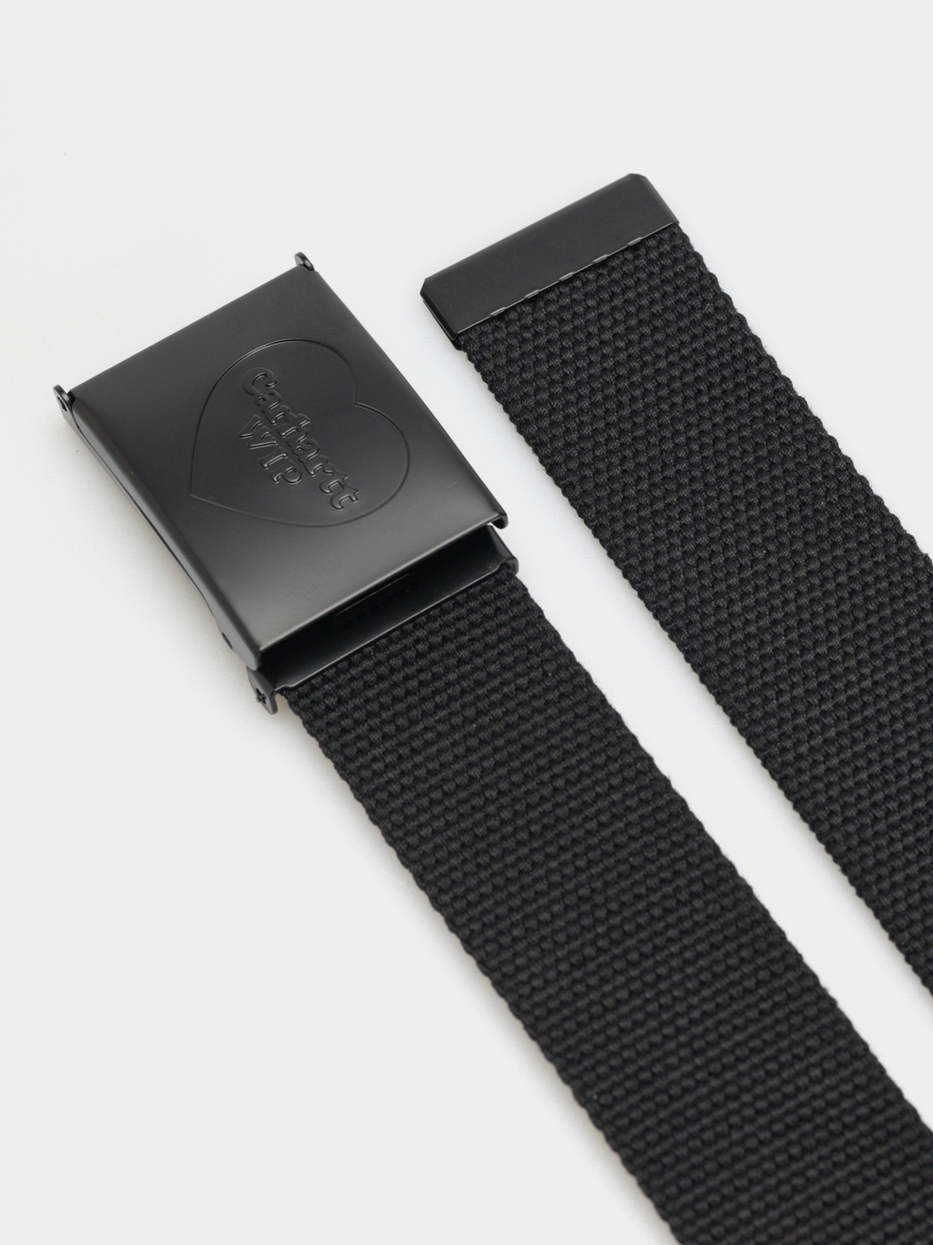 Pásek Carhartt WIP Heart Clip (black/black)