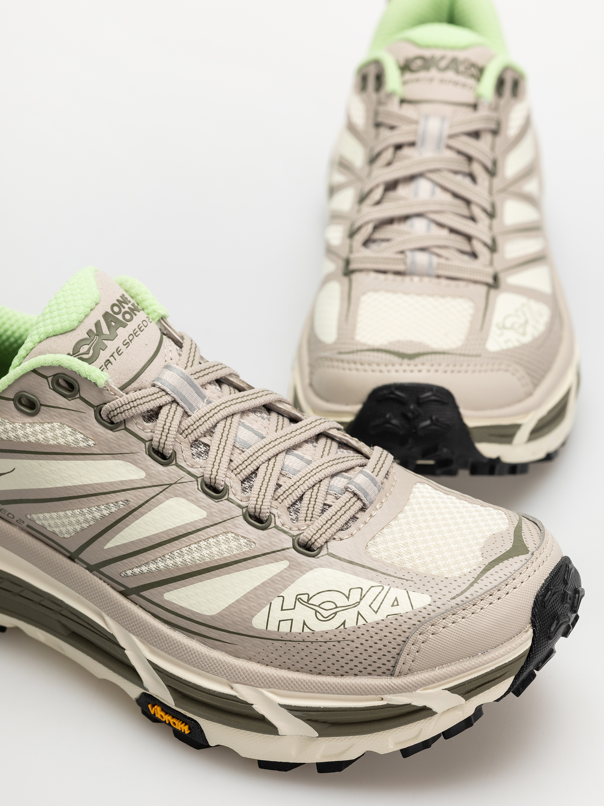 Boty Hoka Mafate Speed 2 (putty/eucalyptus)