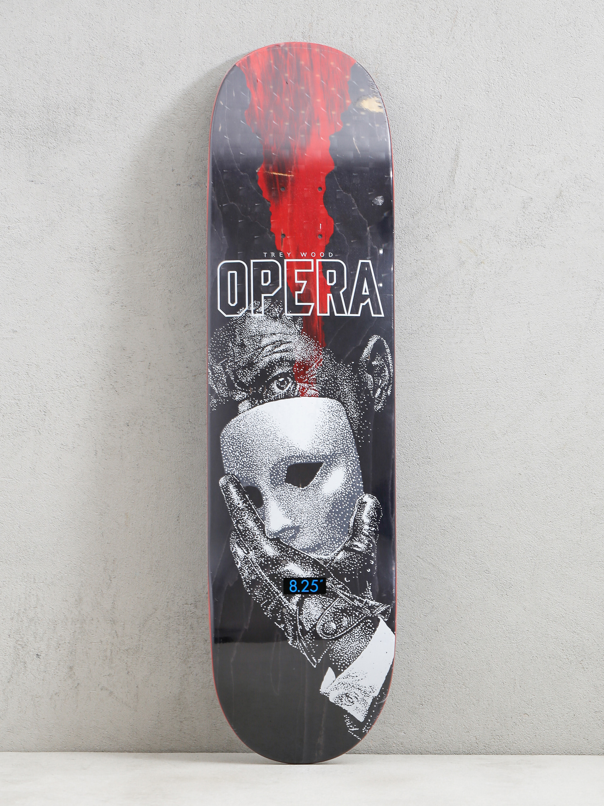 Deska Opera Trey Wood Unmasked (black/red)