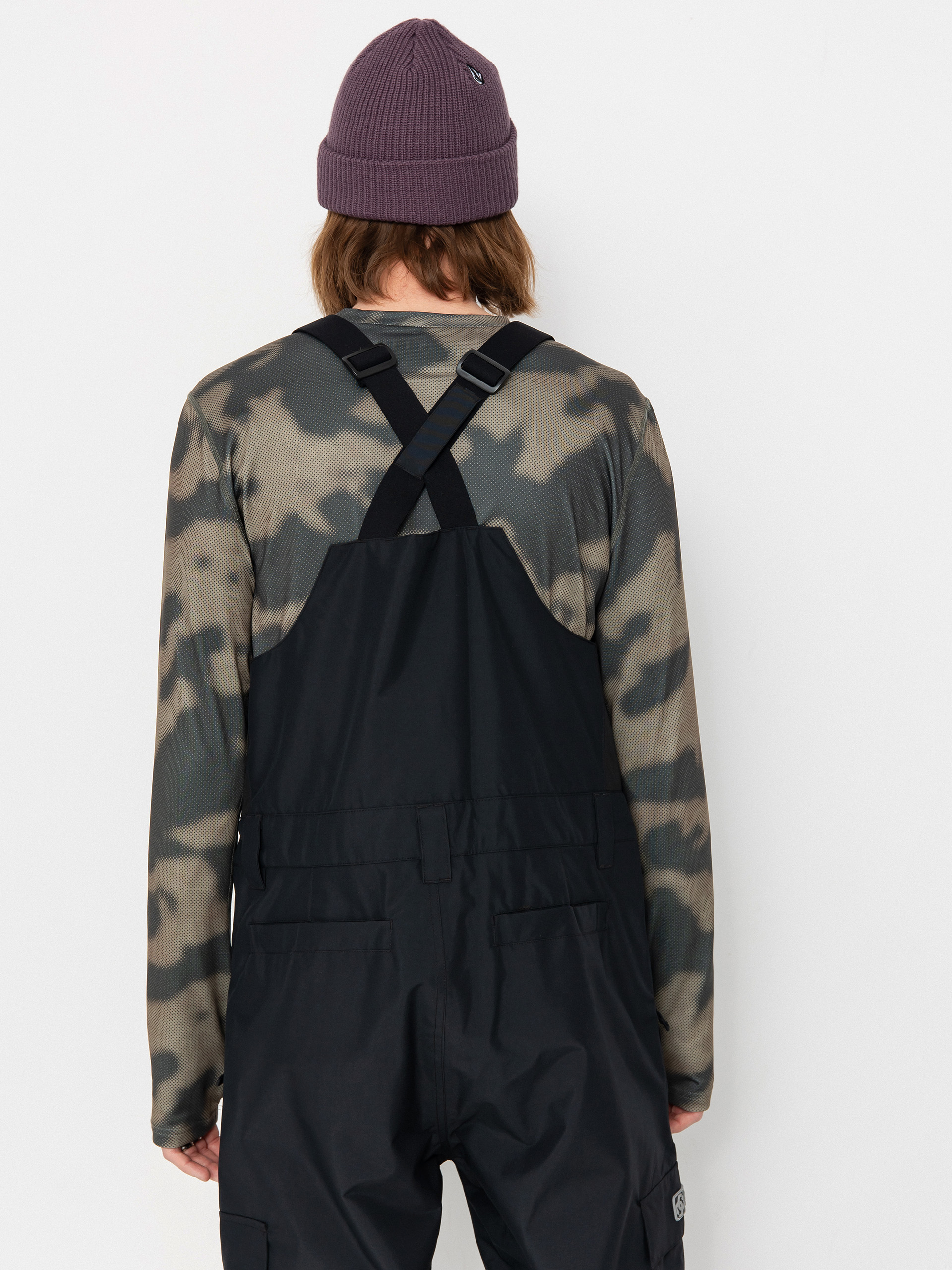 Pánské Snowboardové kalhoty  DC Docile Bib (black)