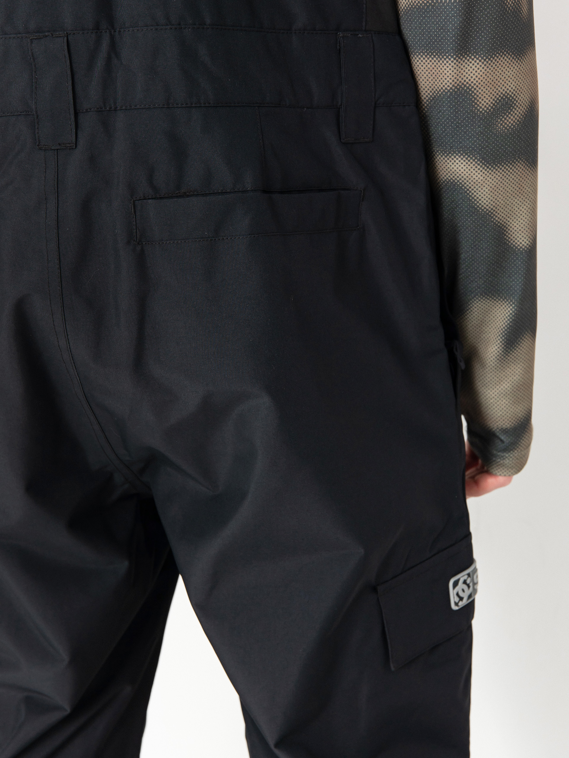 Pánské Snowboardové kalhoty  DC Docile Bib (black)