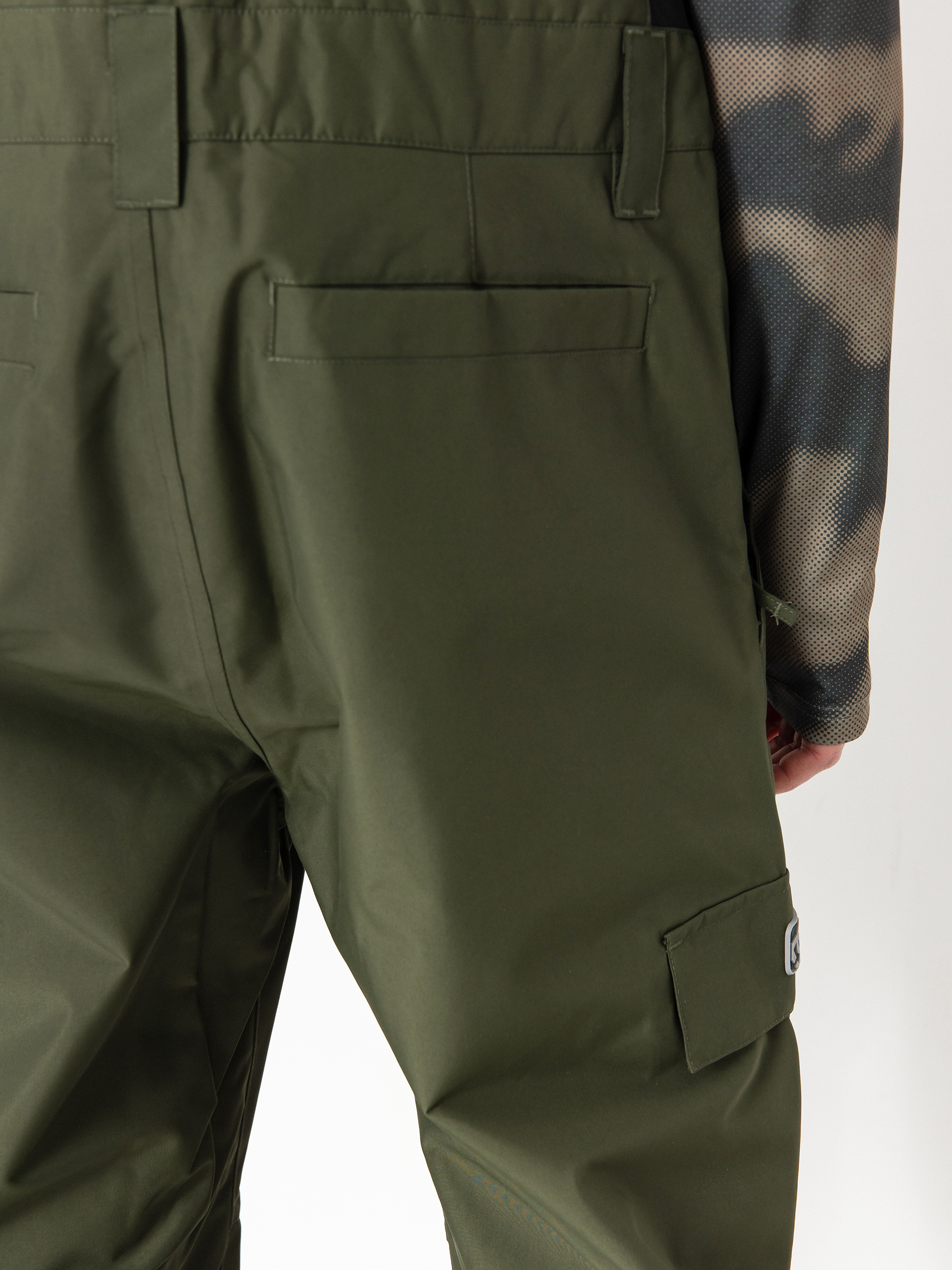 Pánské Snowboardové kalhoty  DC Docile Bib (deep depths)