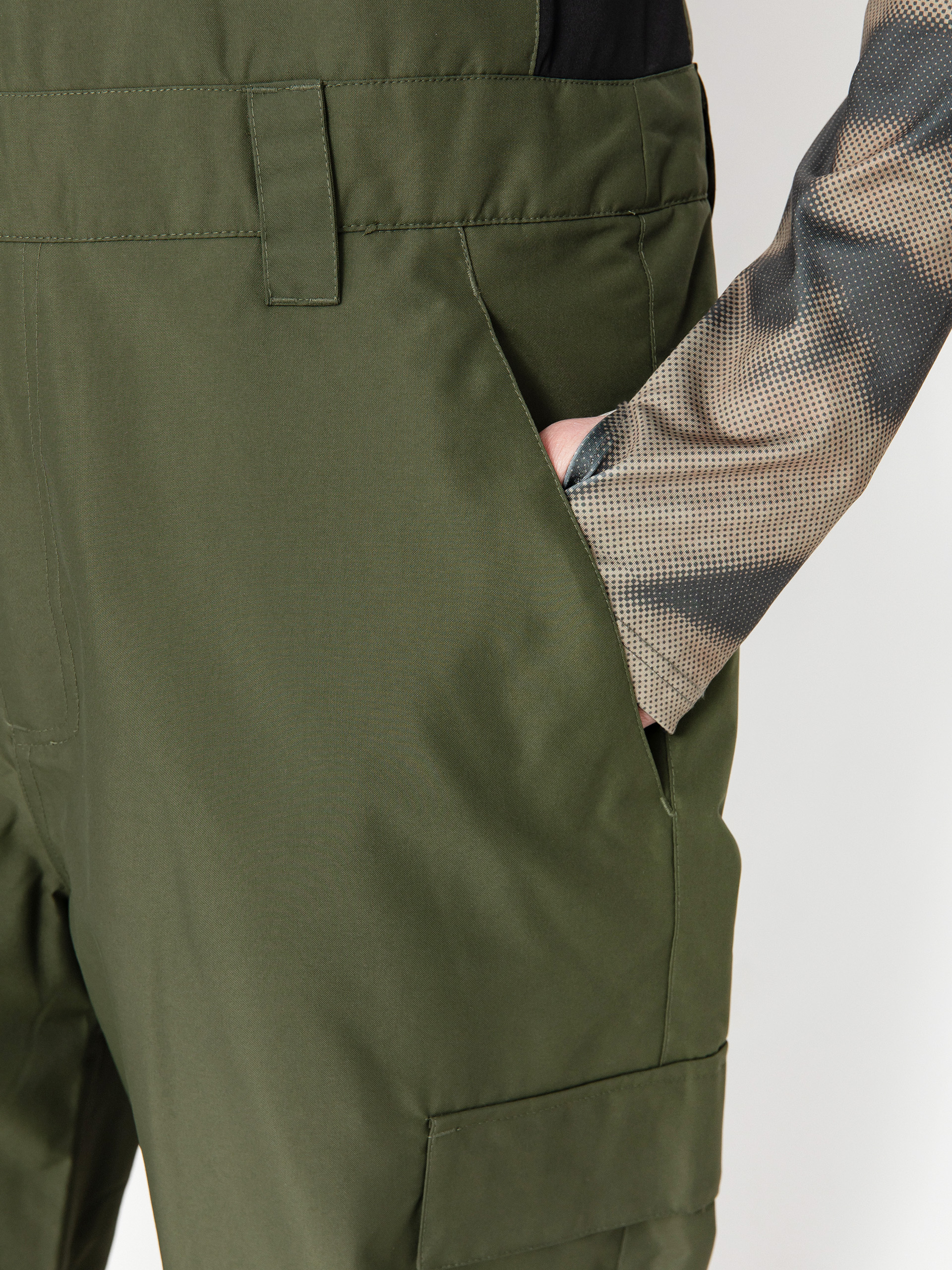 Pánské Snowboardové kalhoty  DC Docile Bib (deep depths)