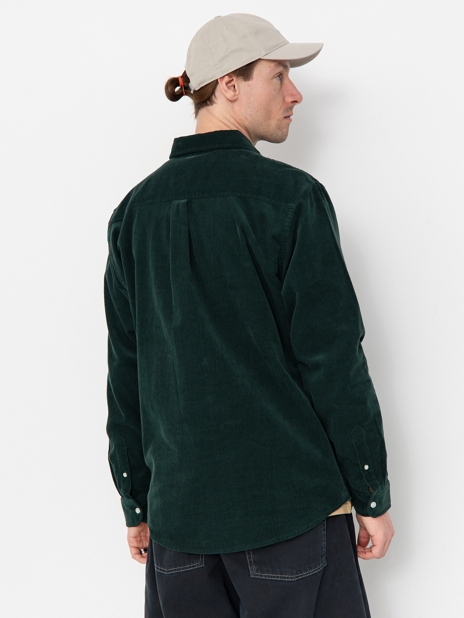 Košile Carhartt WIP Madison Fine Cord (conifer/wax)