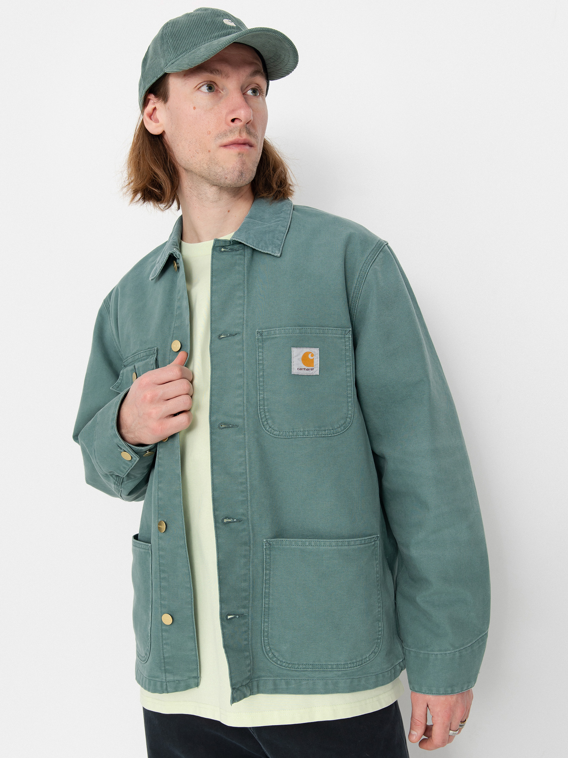 Bunda Carhartt WIP Michigan Coat (silver pine/silver pine)