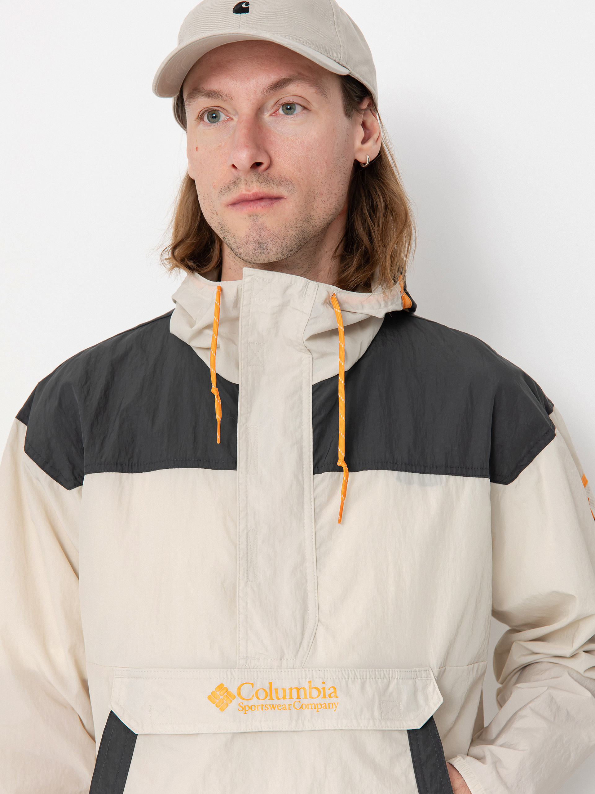 Bunda Columbia Challenger Windbreaker Anorak (dark stone/sha)