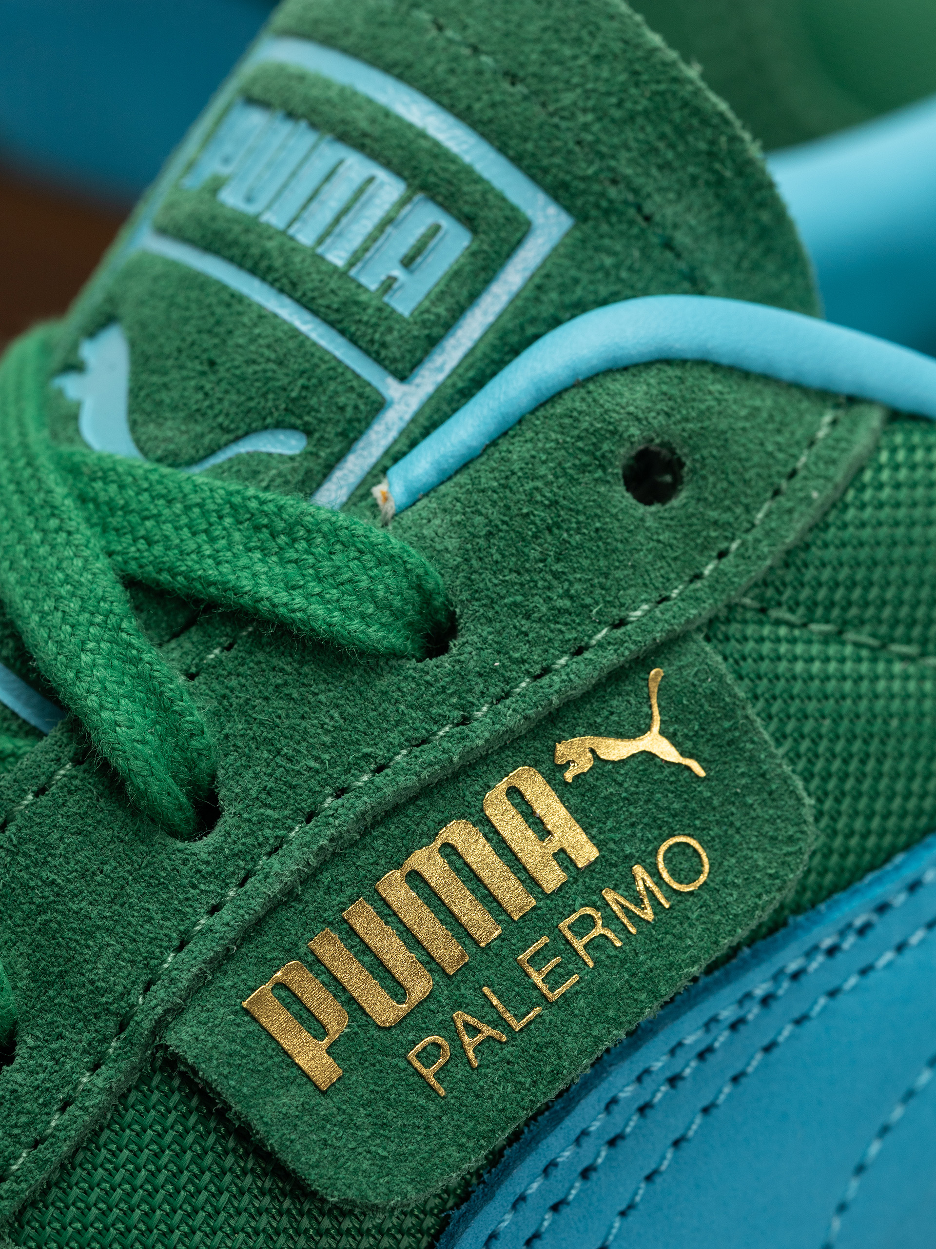 Boty Puma Palermo Vintage Update (archive green bright aqua)