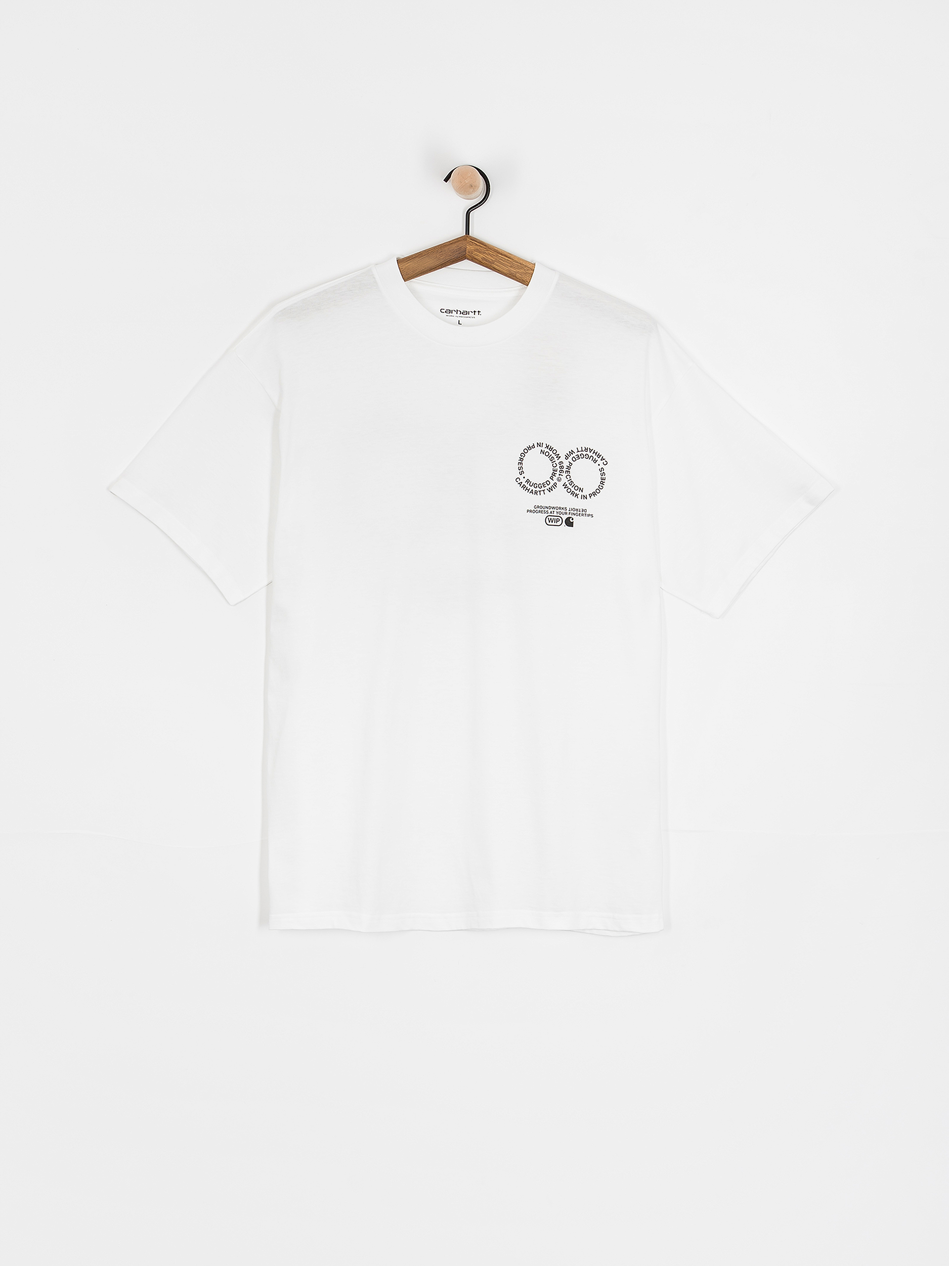 Tričko Carhartt WIP Rotation (white/black)