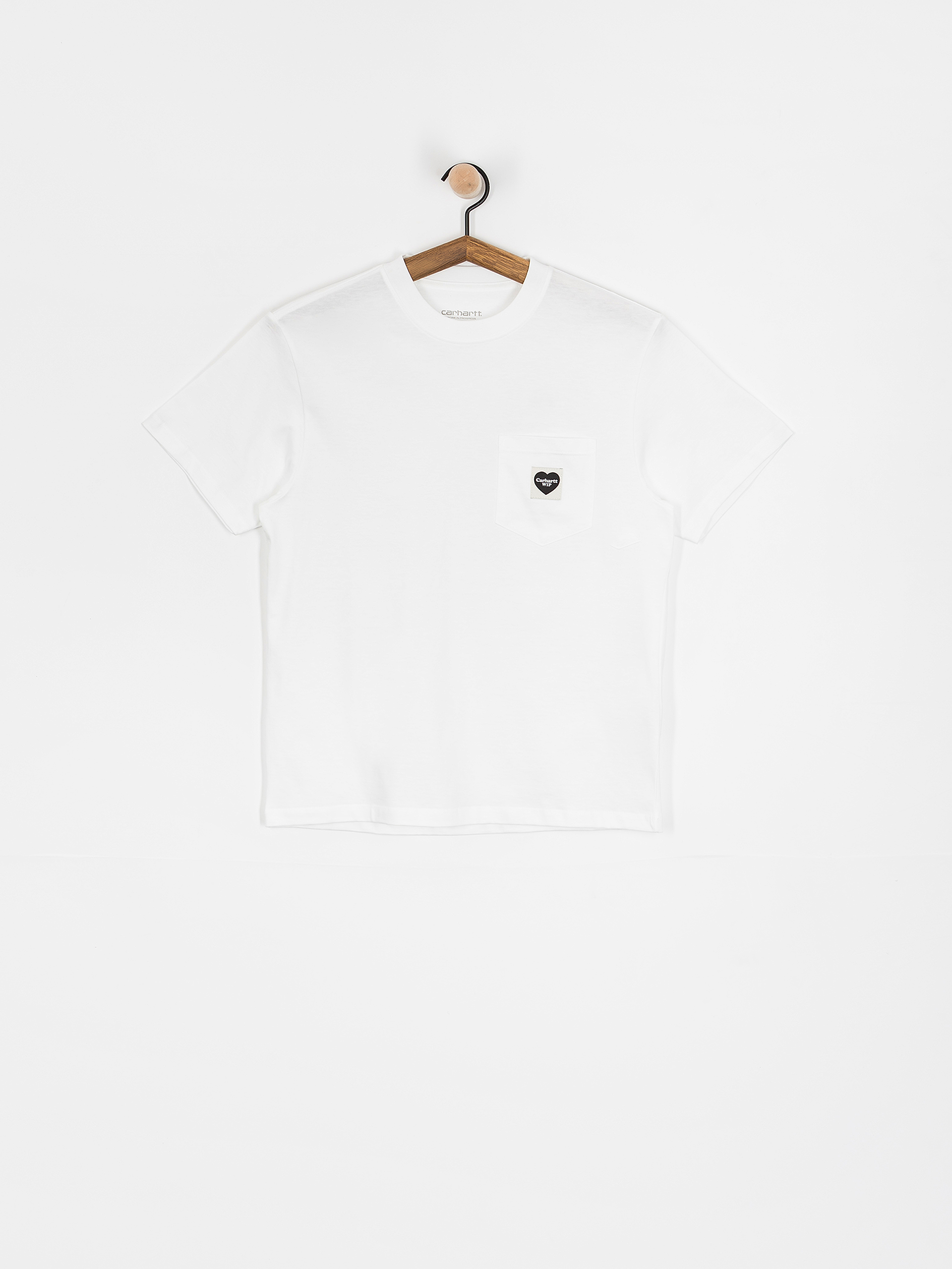 Tričko Carhartt WIP Pocket Heart Wmn (white/black)