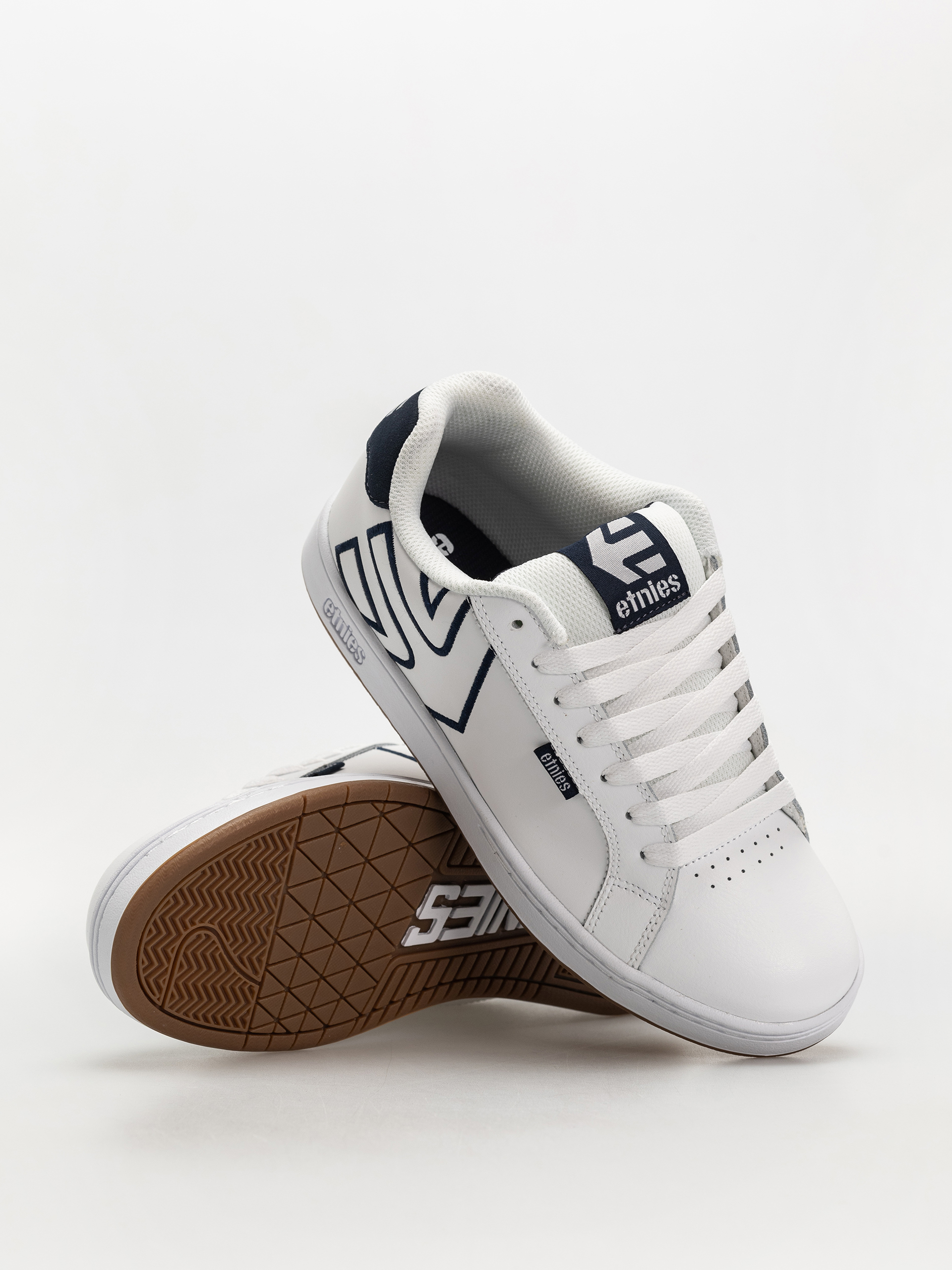 Boty Etnies Fader (white/white/navy)