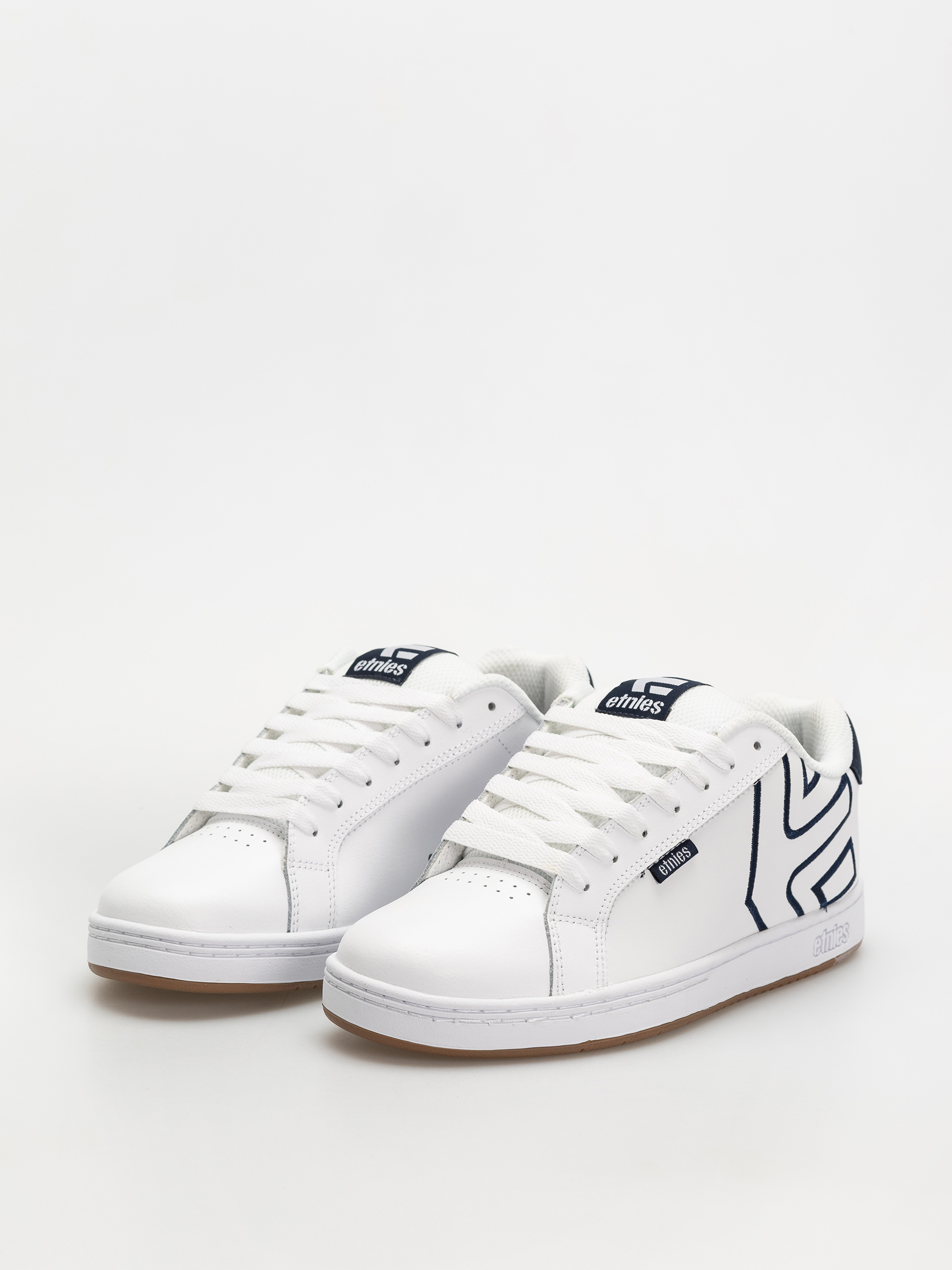 Boty Etnies Fader (white/white/navy)