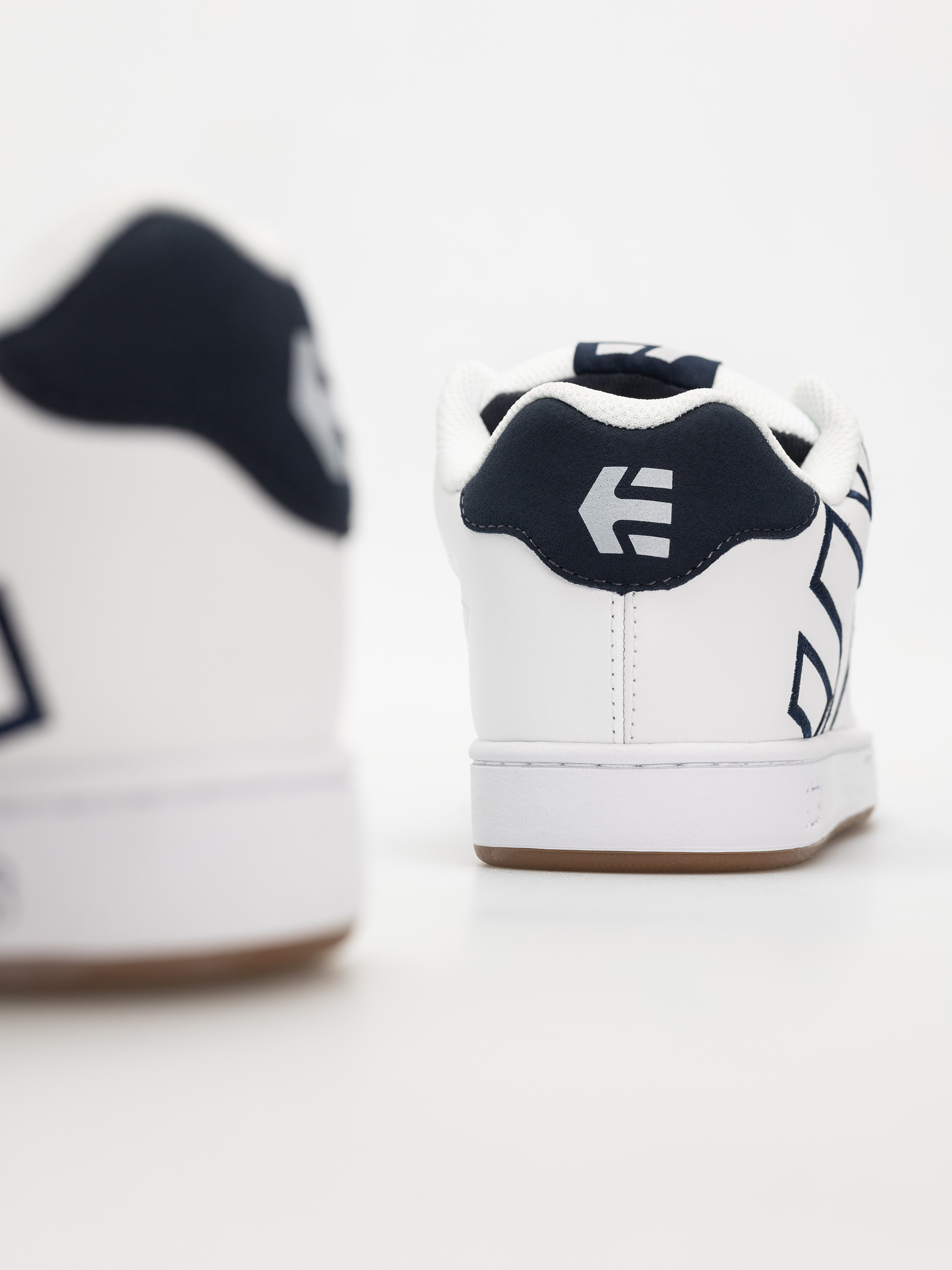 Boty Etnies Fader (white/white/navy)