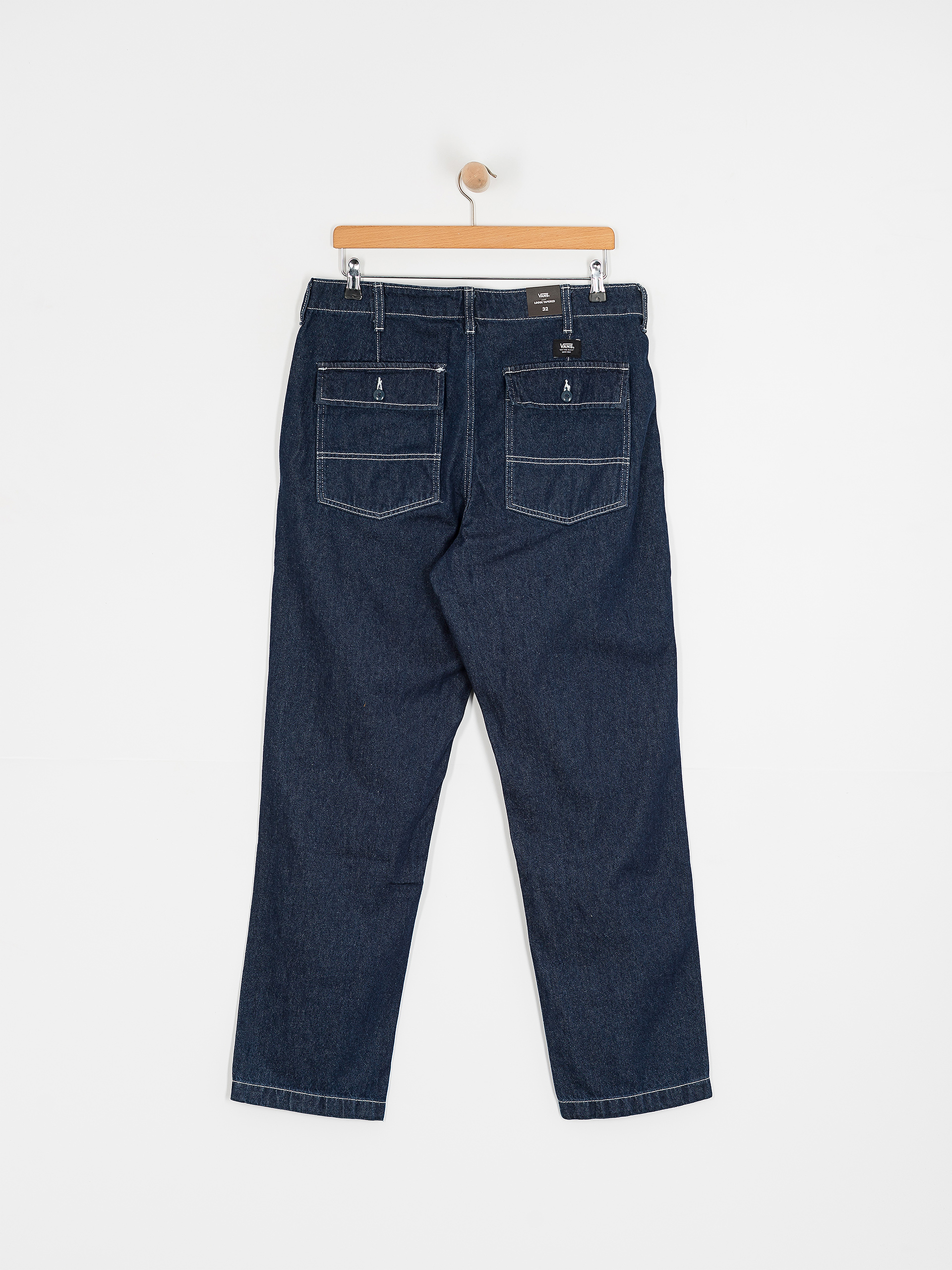 Kalhoty Vans Fatigue Loose Tapered Denim (dark denim)