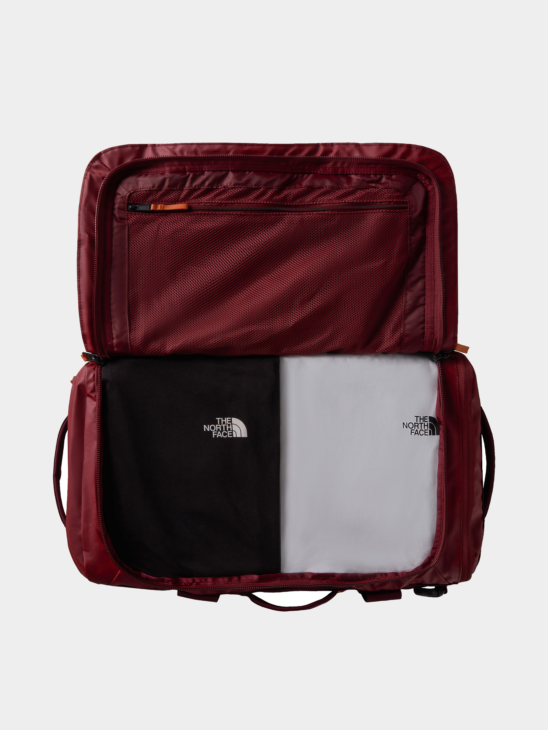 Taška The North Face Base Camp Voyager Duffel 42L (sumac/iron bronze)