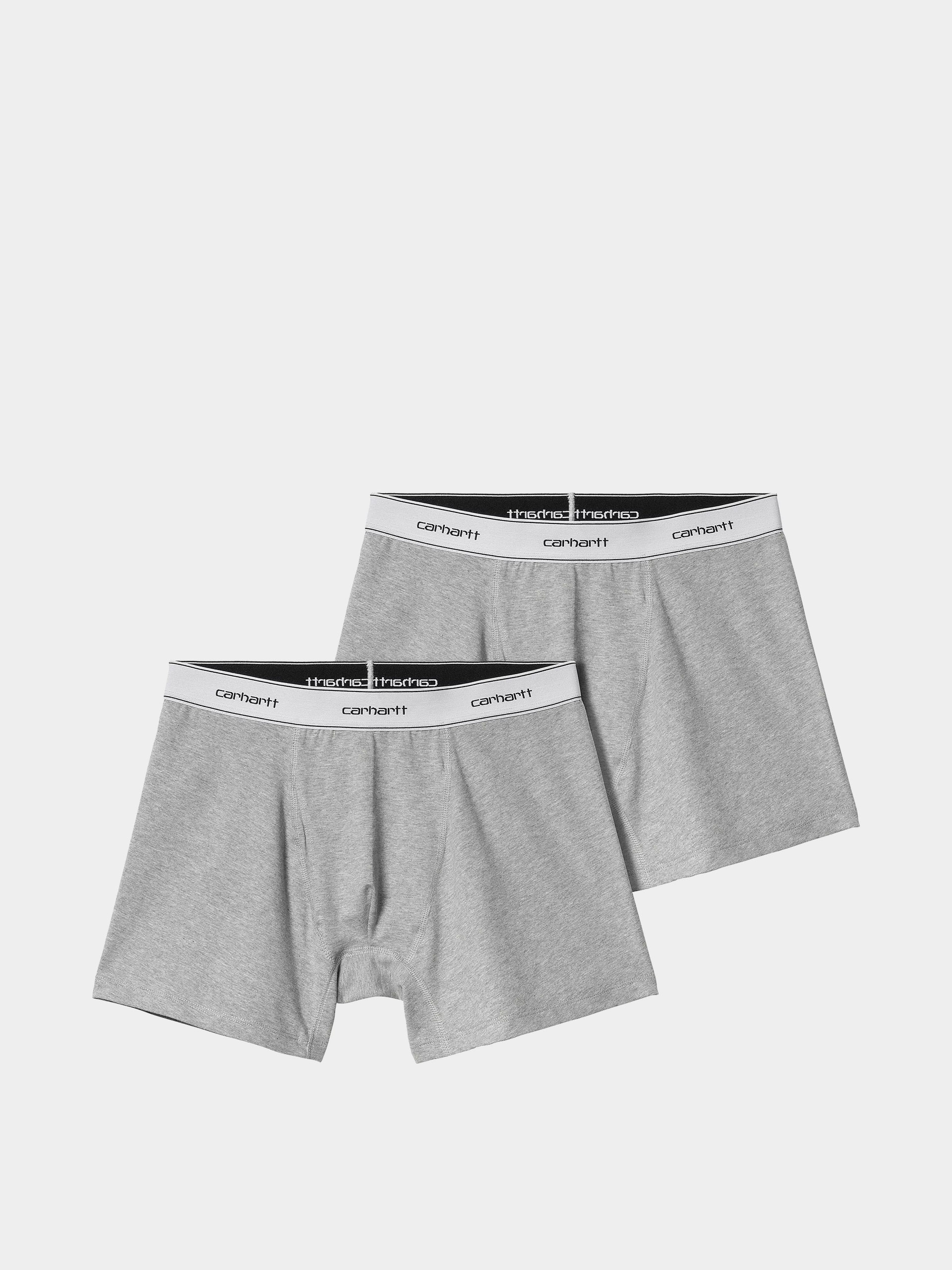 Spodní prádlo Carhartt WIP Cotton Trunks (grey heather/grey heather)