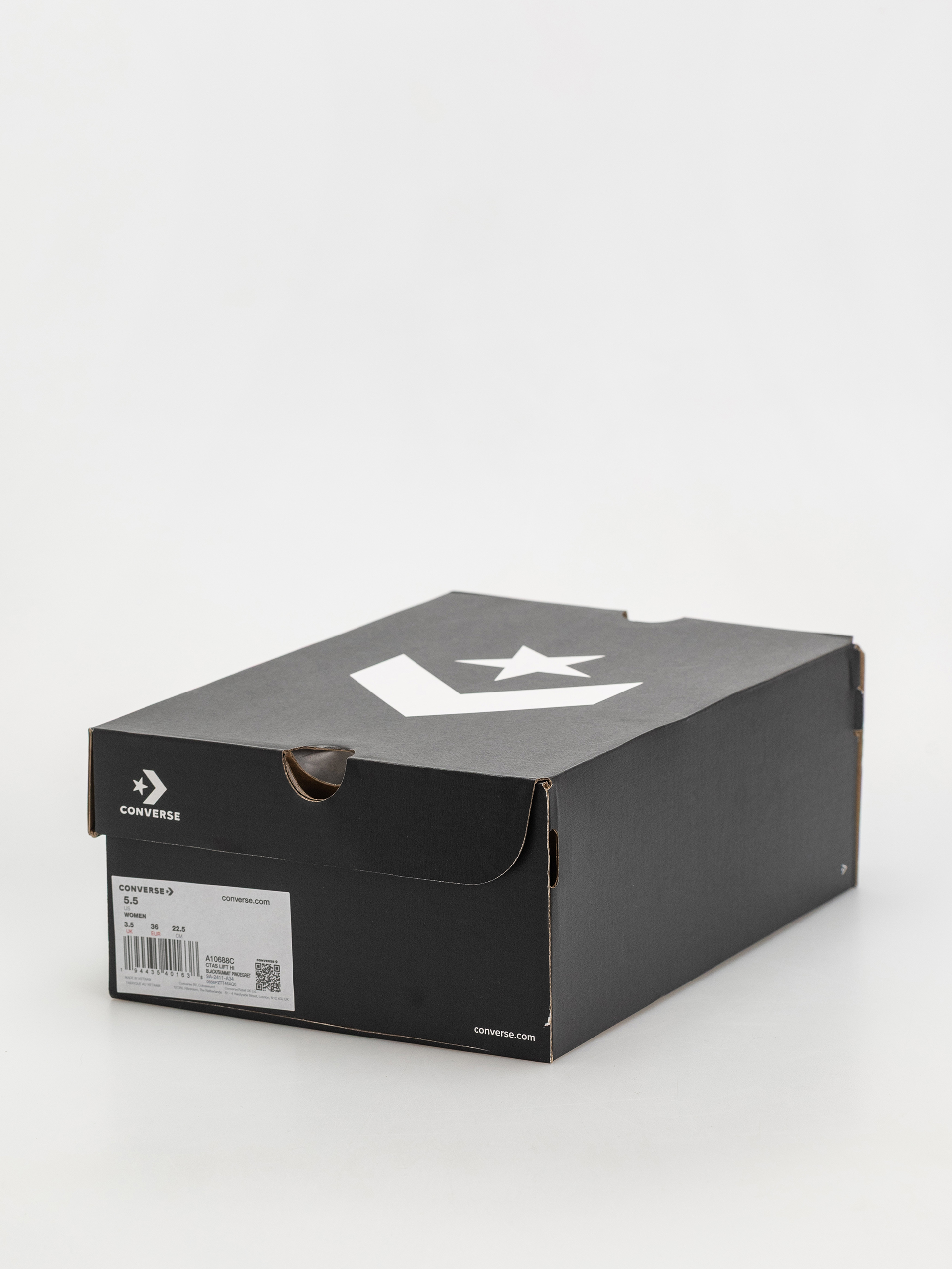 Tenisky Converse Chuck Taylor All Star Lift Hi Wmn (black/summit pink/egret)