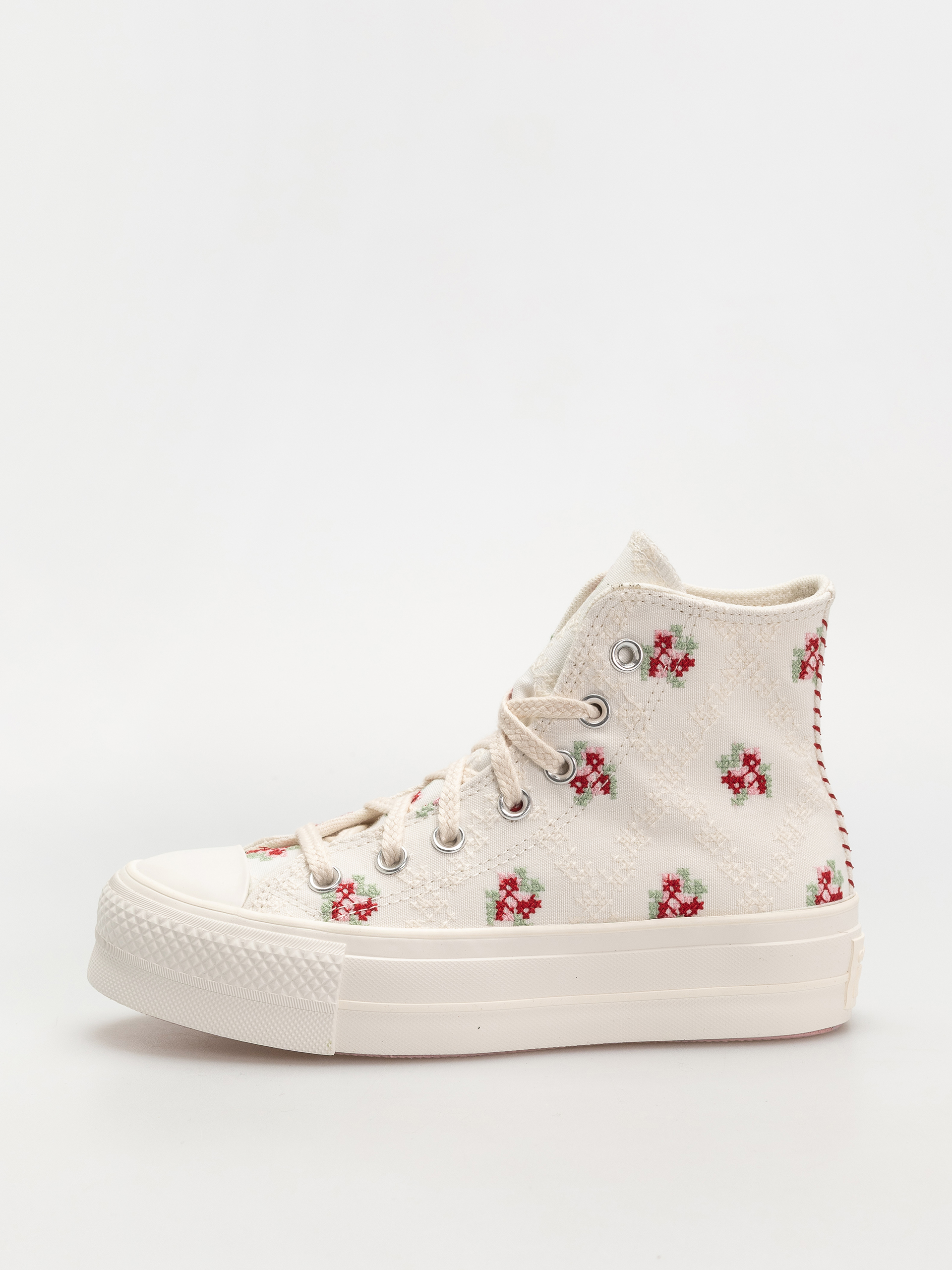 Tenisky Converse Chuck Taylor All Star Lift Hi Wmn (vintage white/horizon pink)