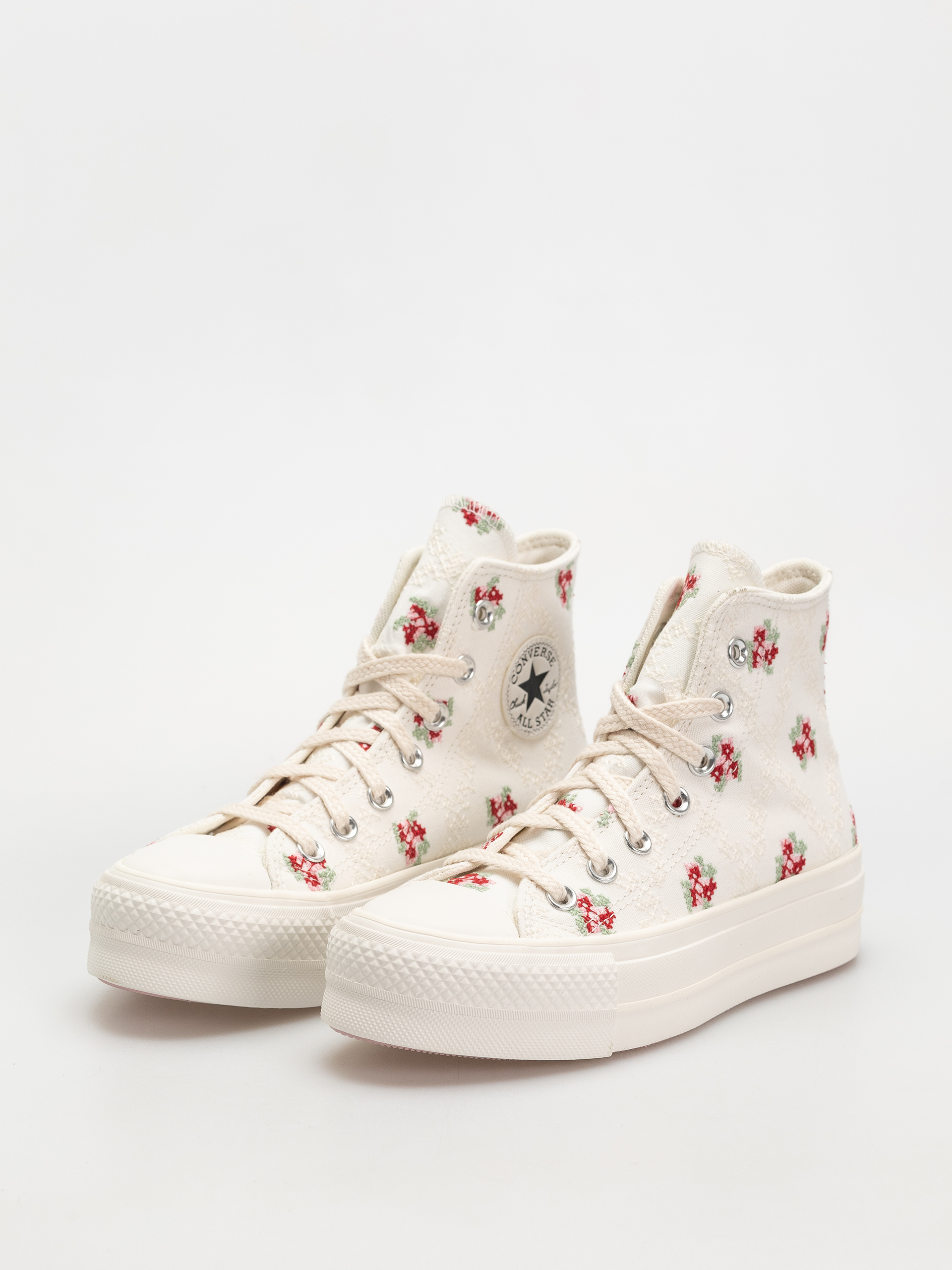 Tenisky Converse Chuck Taylor All Star Lift Hi Wmn (vintage white/horizon pink)