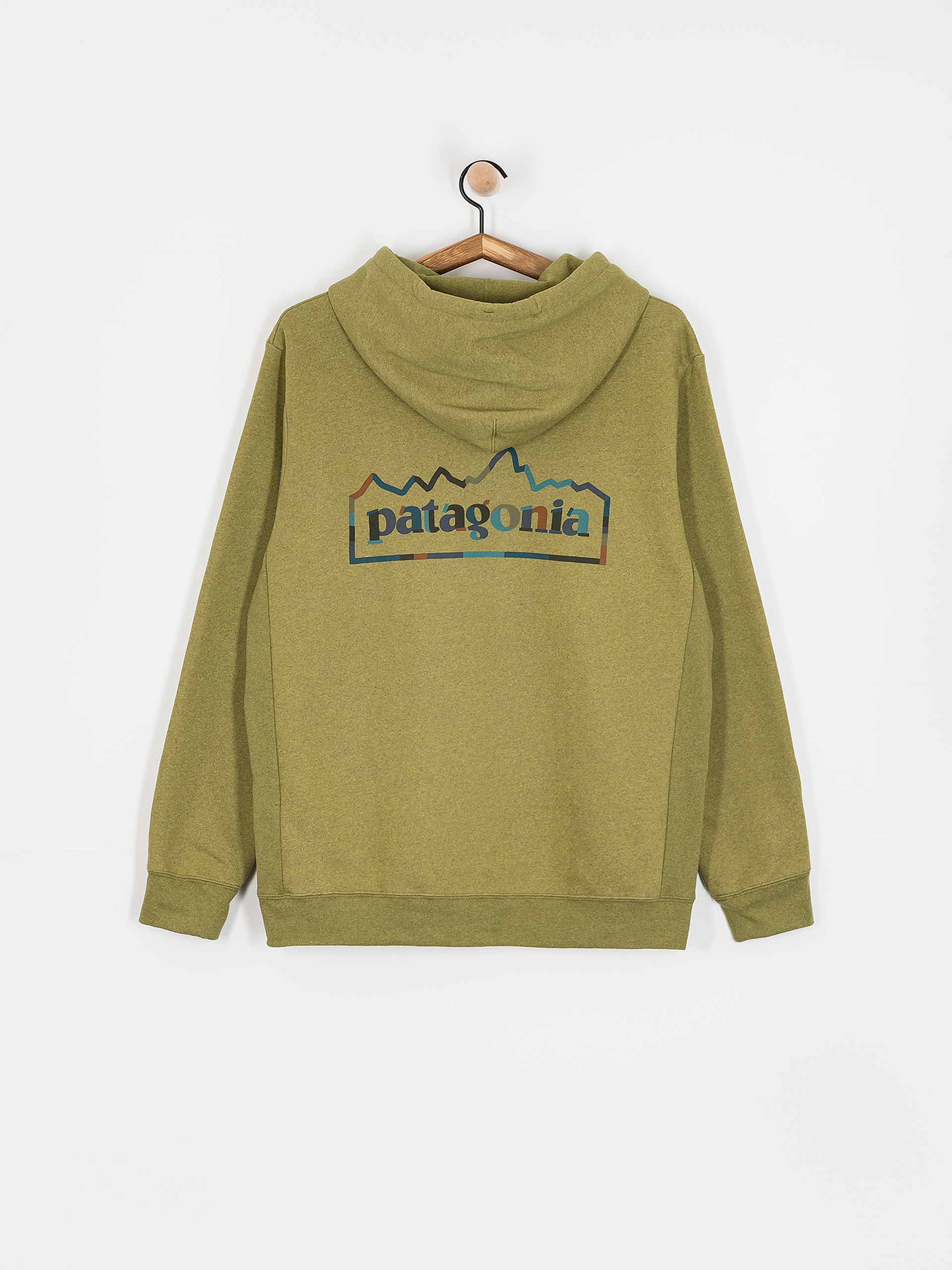 Mikina s kapucí Patagonia Unity Fitz Uprisal HD (graze green)