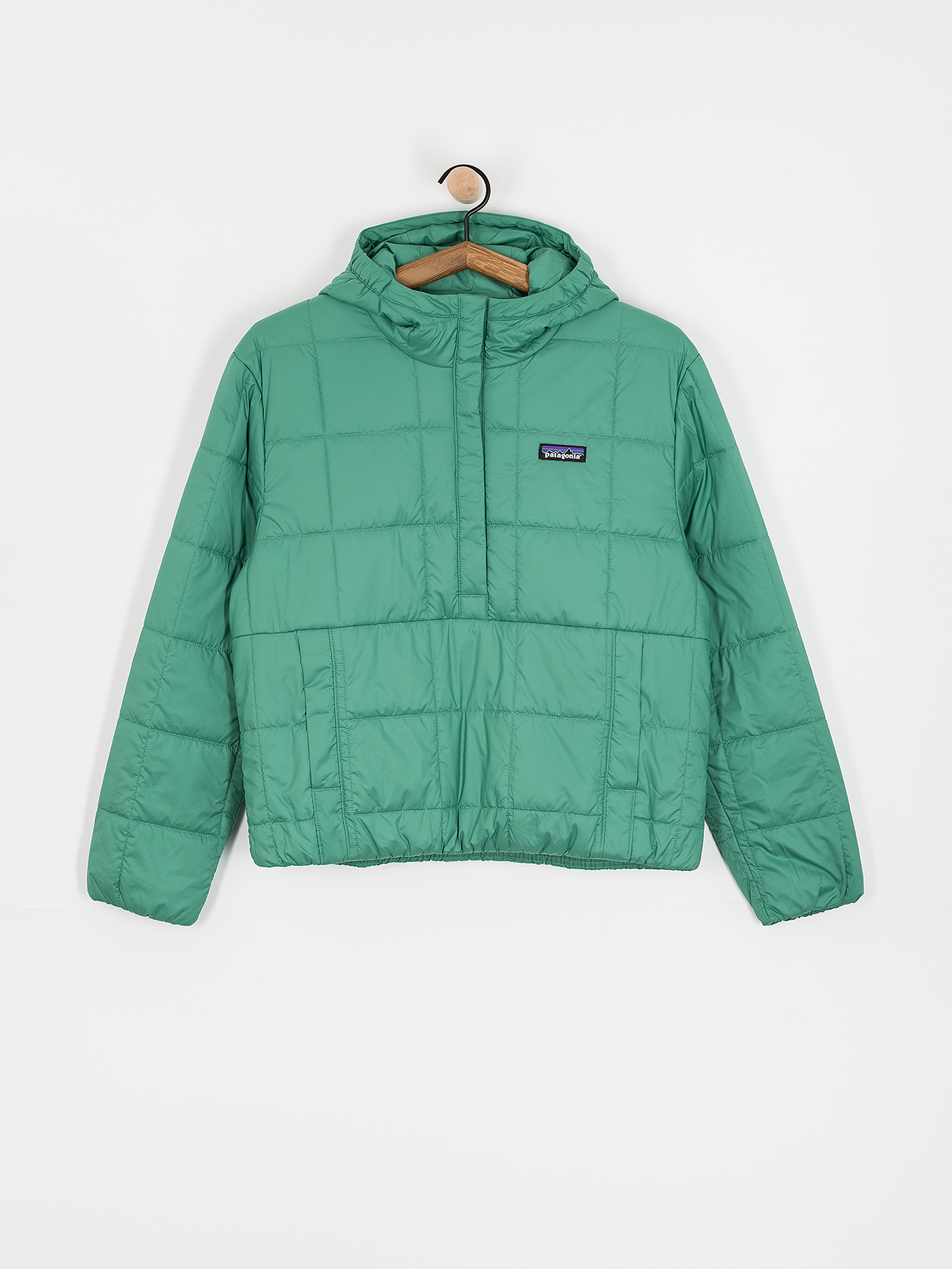 Mikina s kapucí Patagonia Light Gust HD Wmn (heartleaf green)