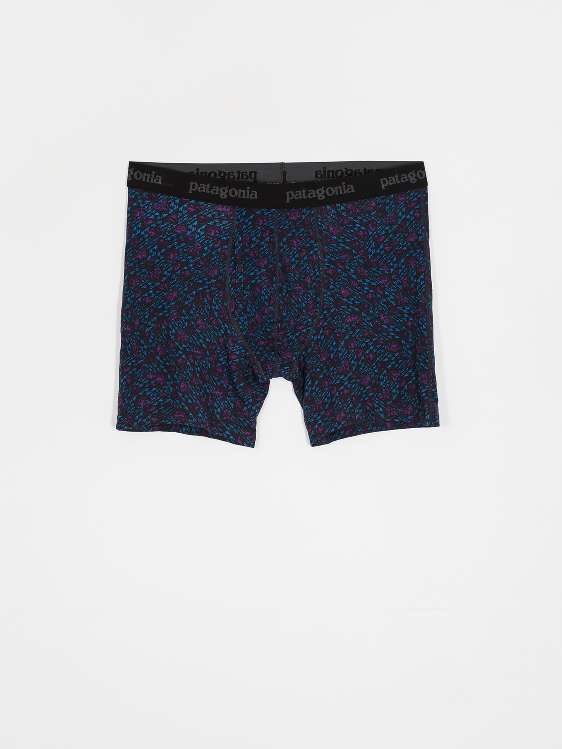 Spodní prádlo Patagonia Essential Boxer Briefs 6in (synched flight/pitch blue)