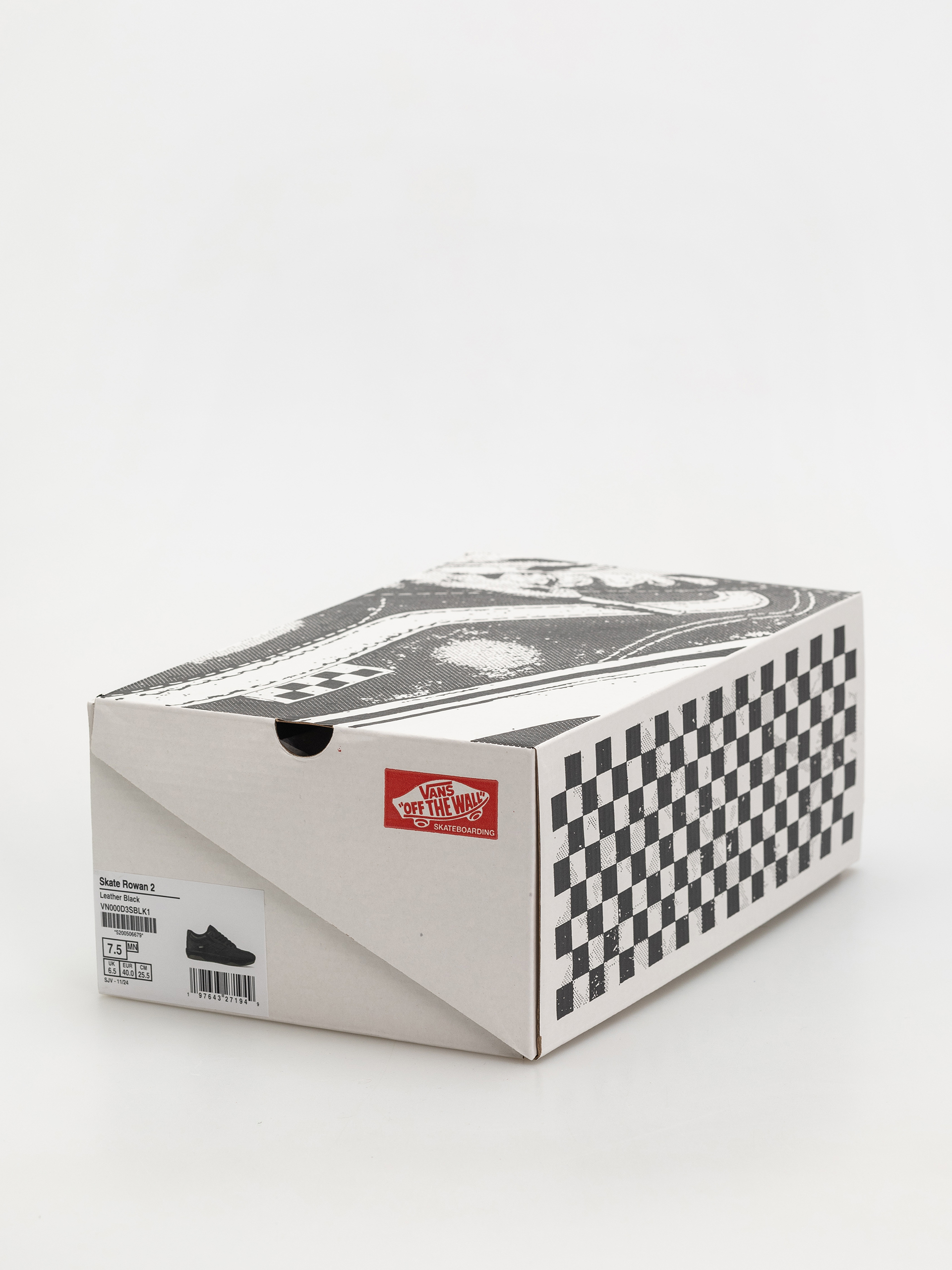 Boty Vans Skate Rowan 2 (leather black)