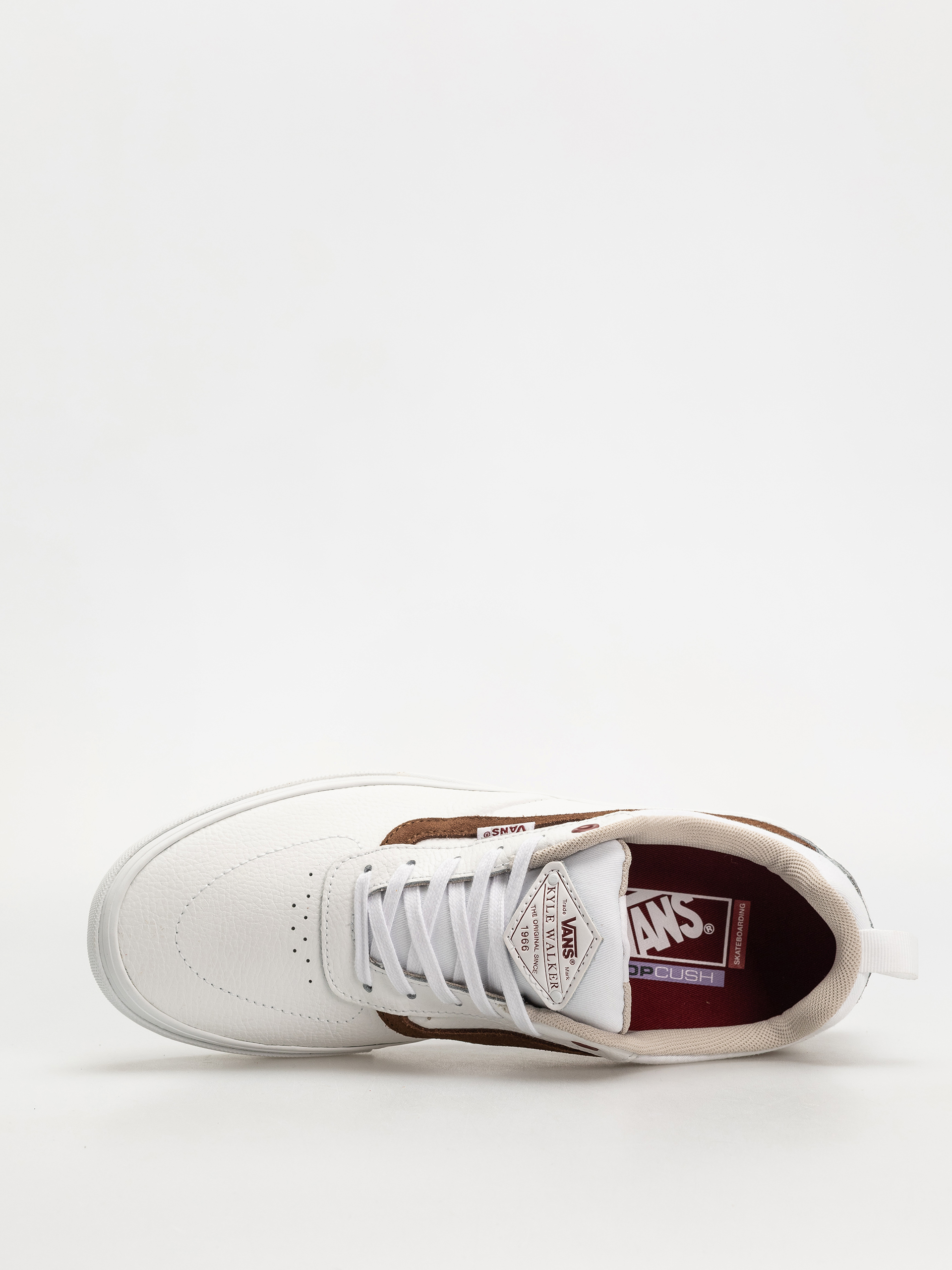 Boty Vans Skate Kyle Walker (leather white/red)