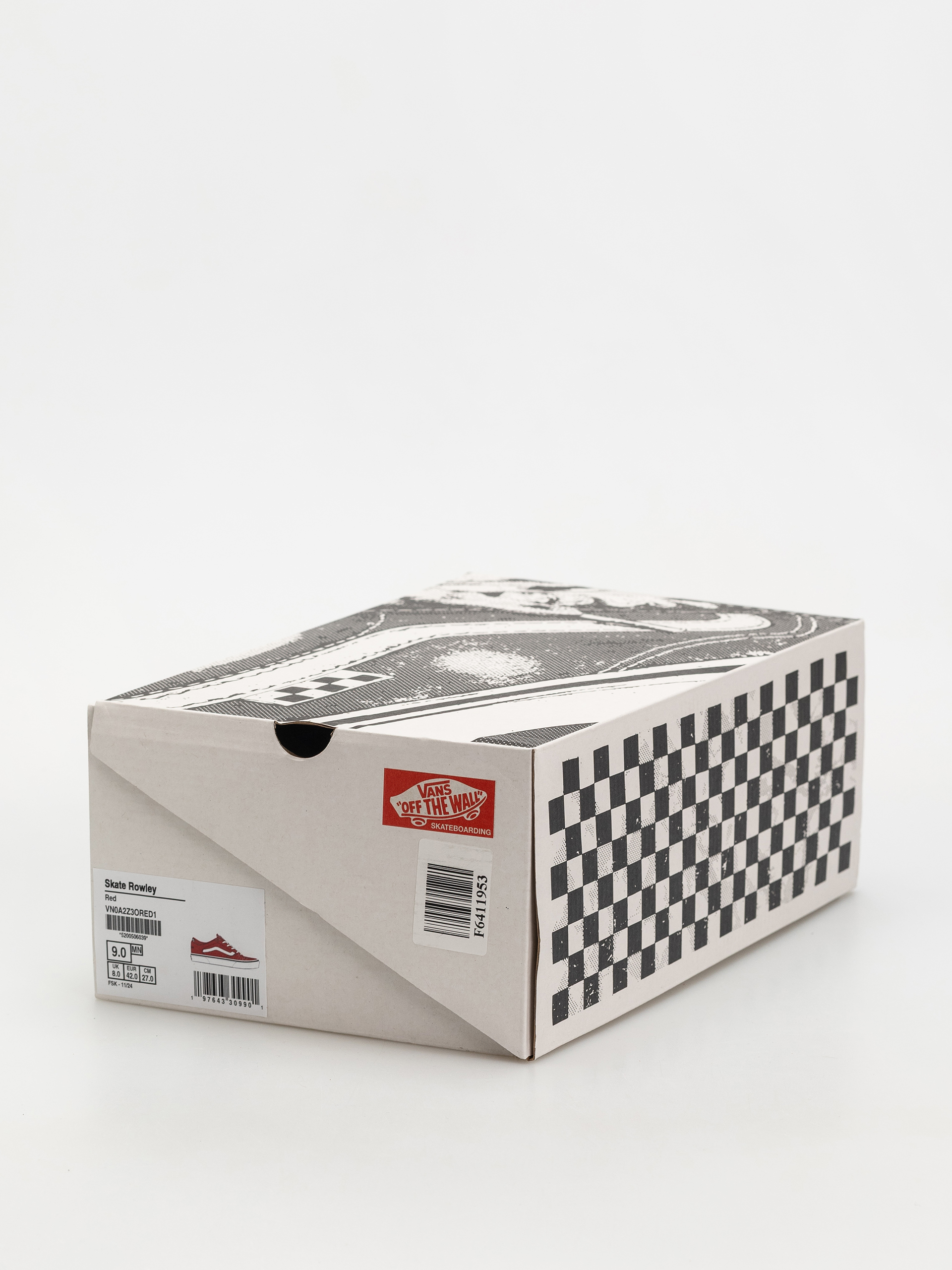 Boty Vans Skate Rowley (red)