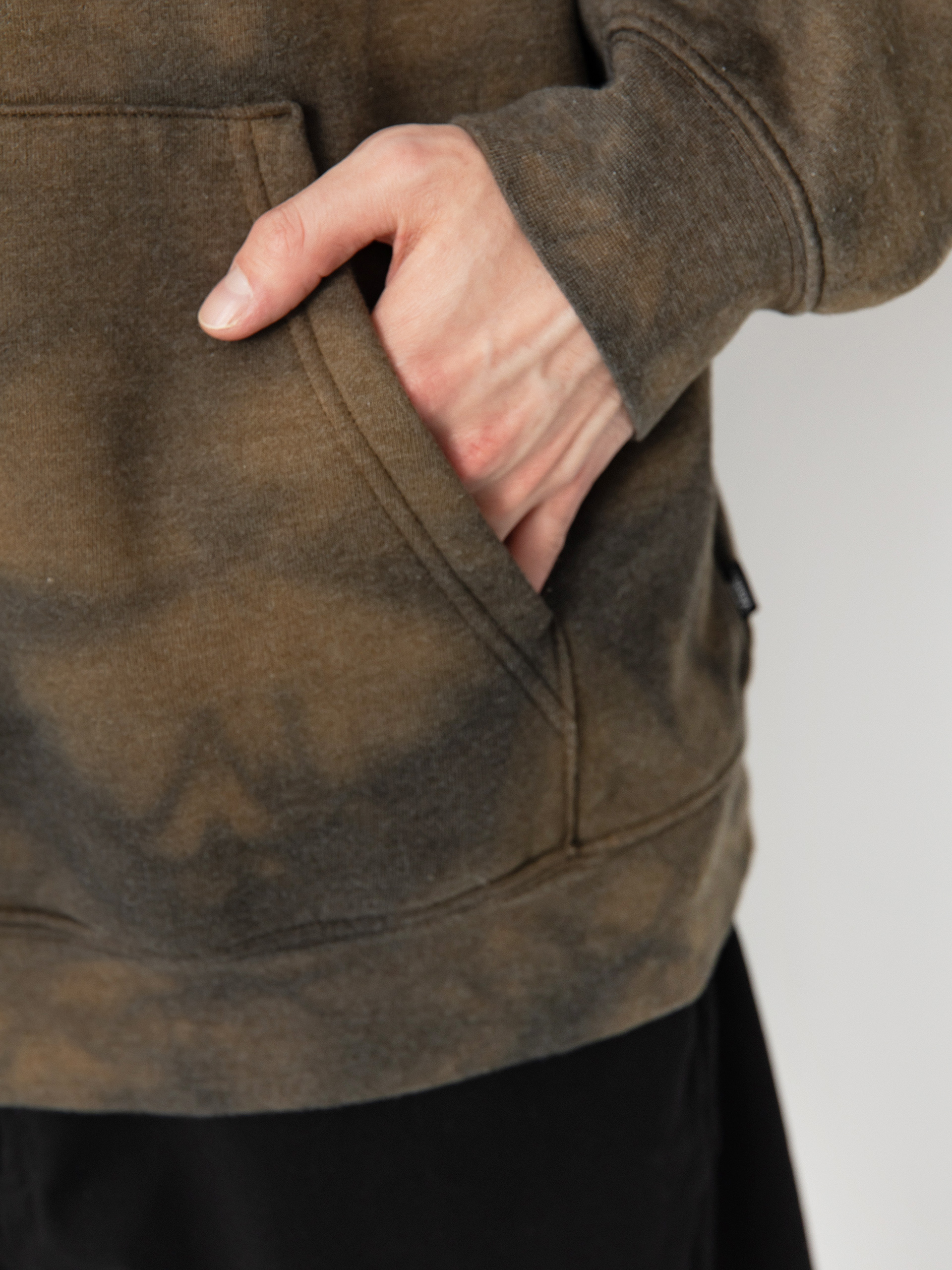 Mikina s kapucí Vans Mte Canyonlands HD (sepia)