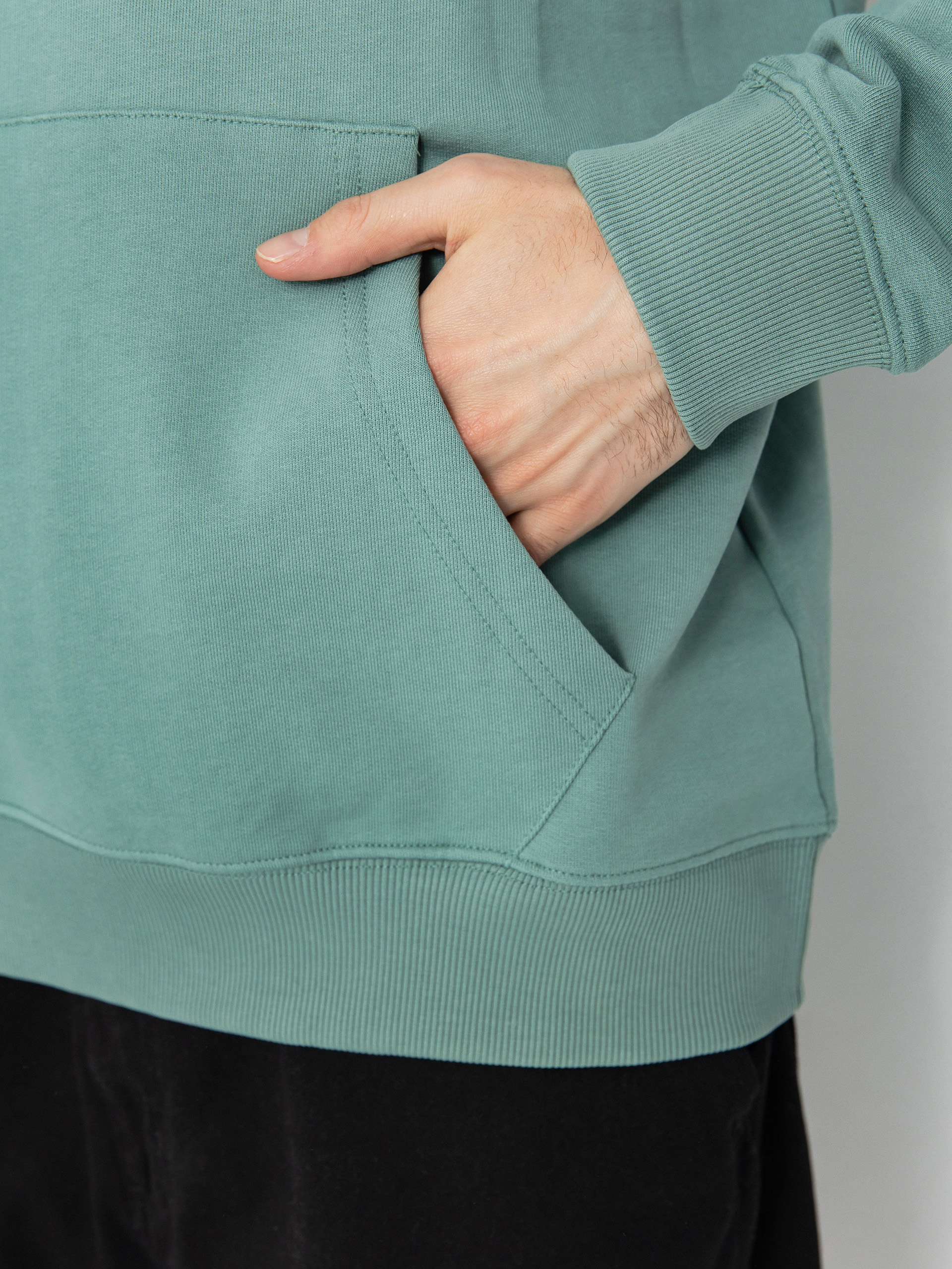 Mikina s kapucí Element Simple Logo HD (trellis)